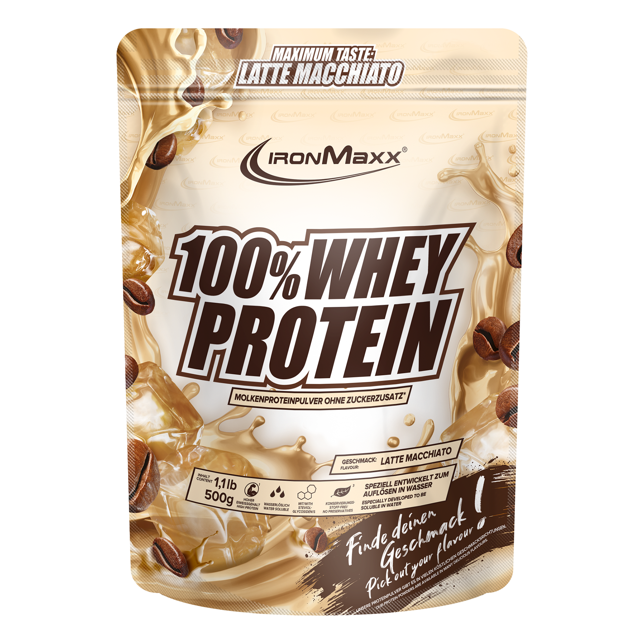 100% <tc>Whey Protein</tc> (500g) - <tc>Latte Macchiato</tc>