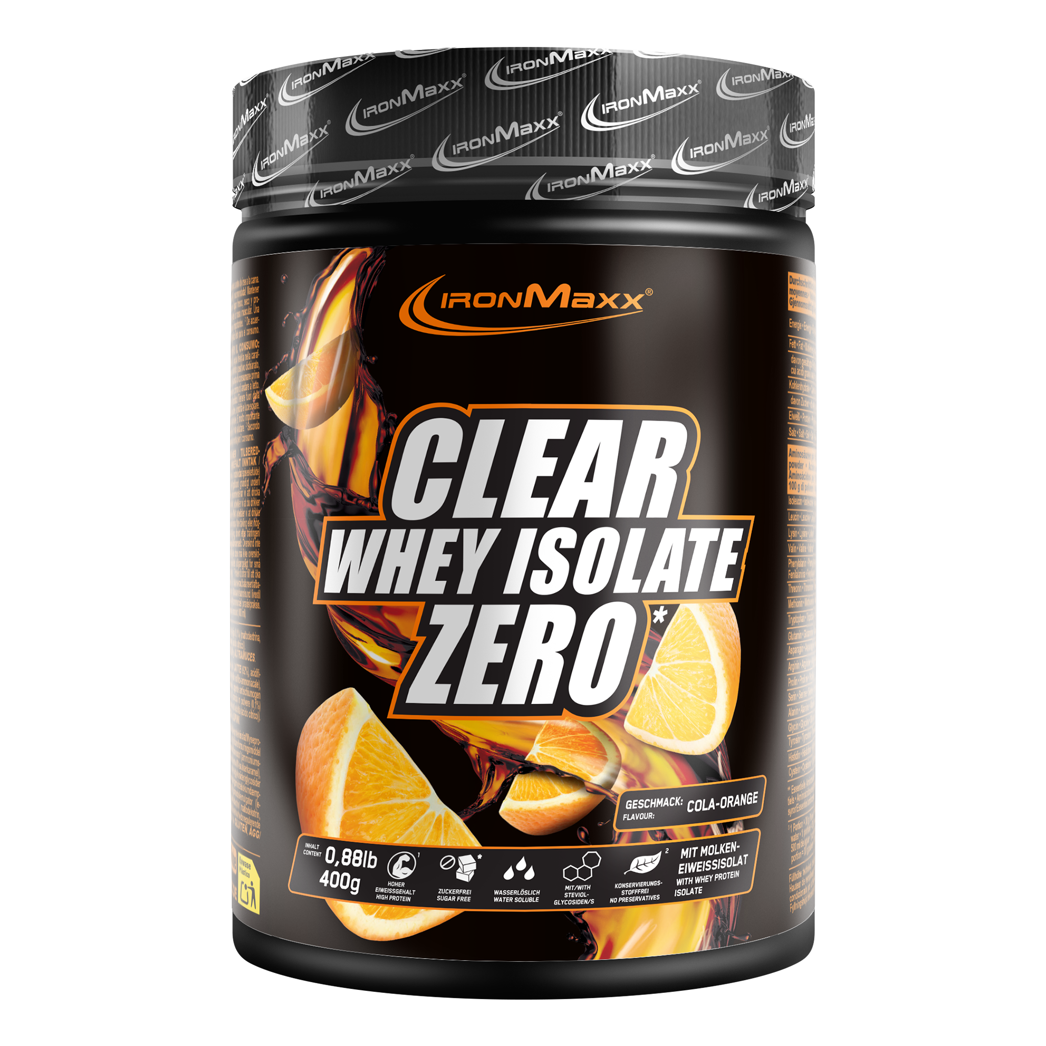 Clear Whey Isolate ZERO (400g) - Cola Orange