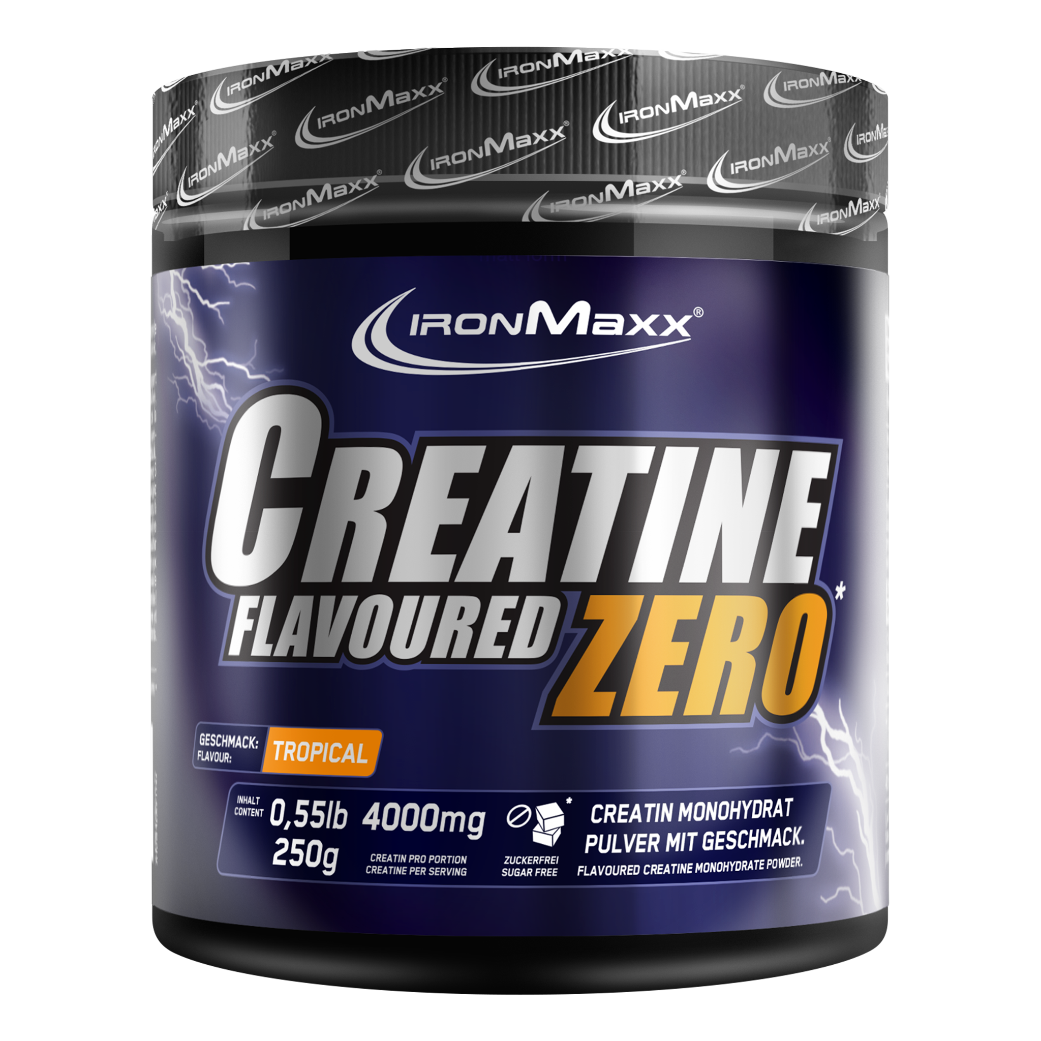 Creatine Flavoured Zero (250g) - Tropical