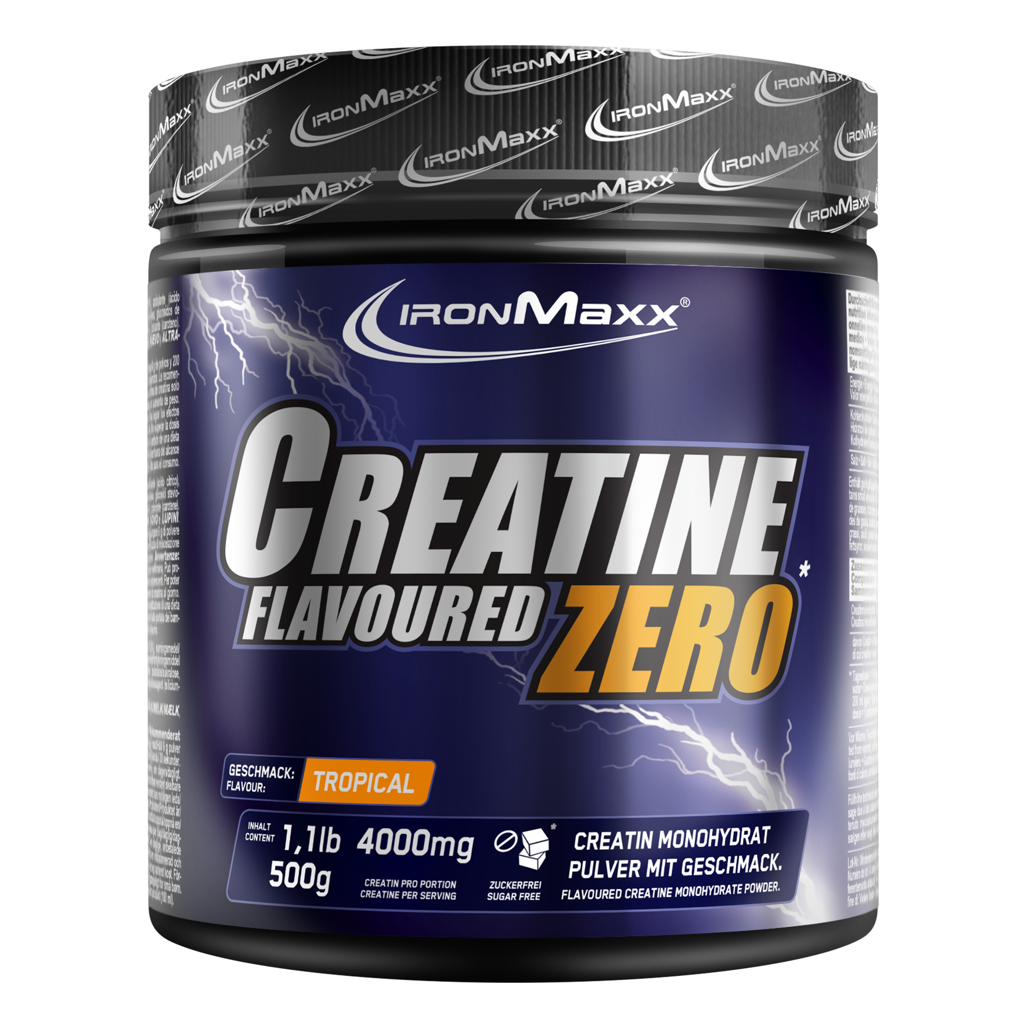 Creatine Flavoured Zero (500g) - Tropical