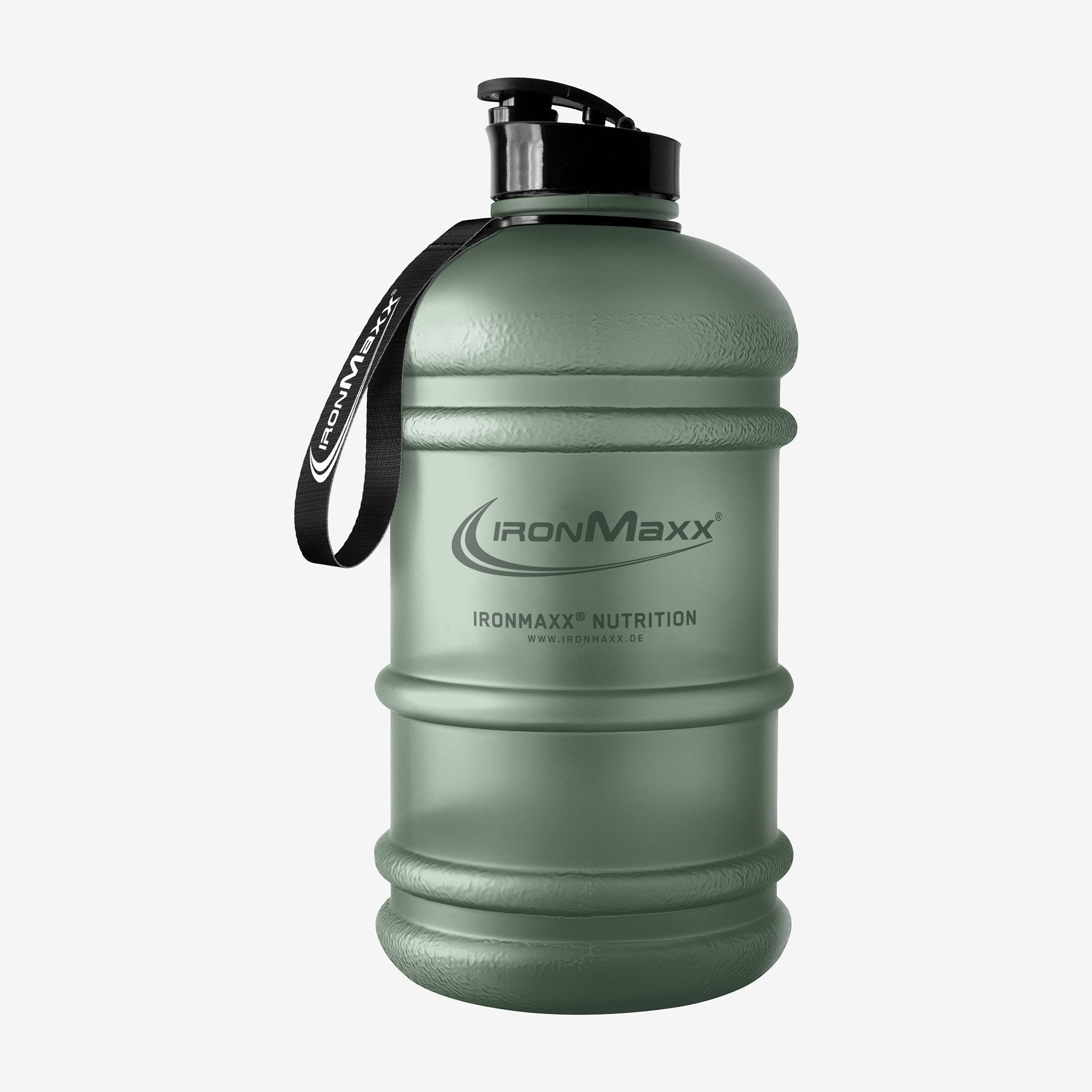 Water Gallon (2200ml) - Matt Transparent Frosted Mineral Green