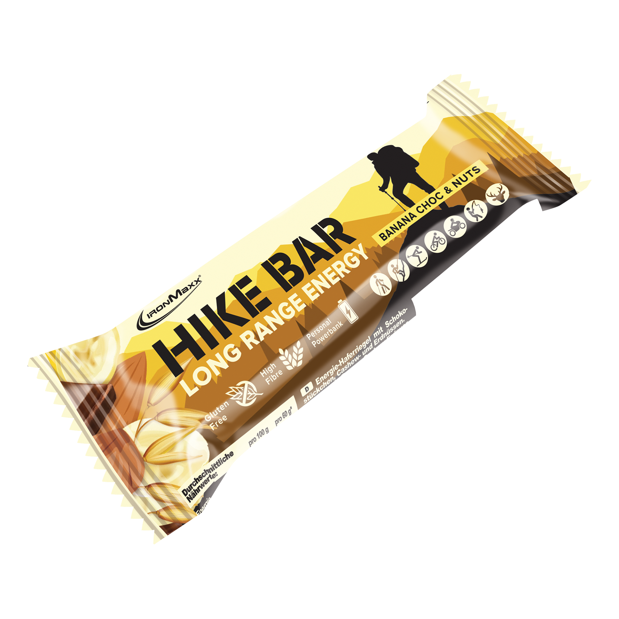 Hike Bar (60g) - Banana Choc & Nuts