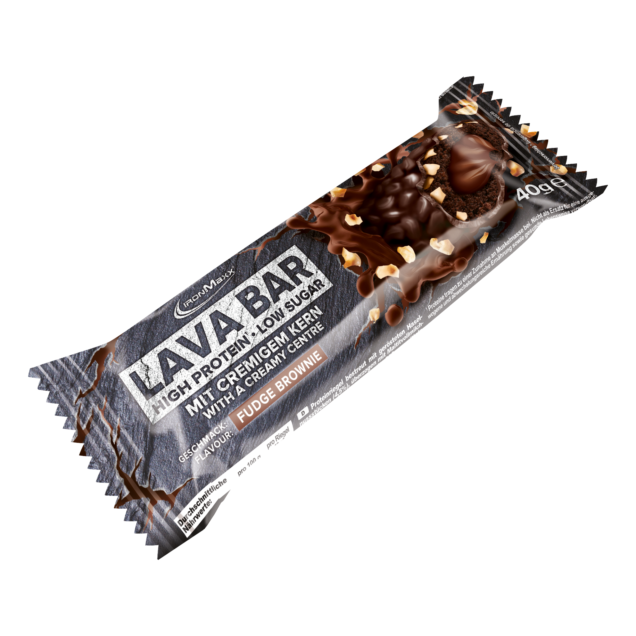 <tc>Lava Bar</tc> <tc>Protein</tc> Barre (40g) - <tc>Fudge Brownie</tc>