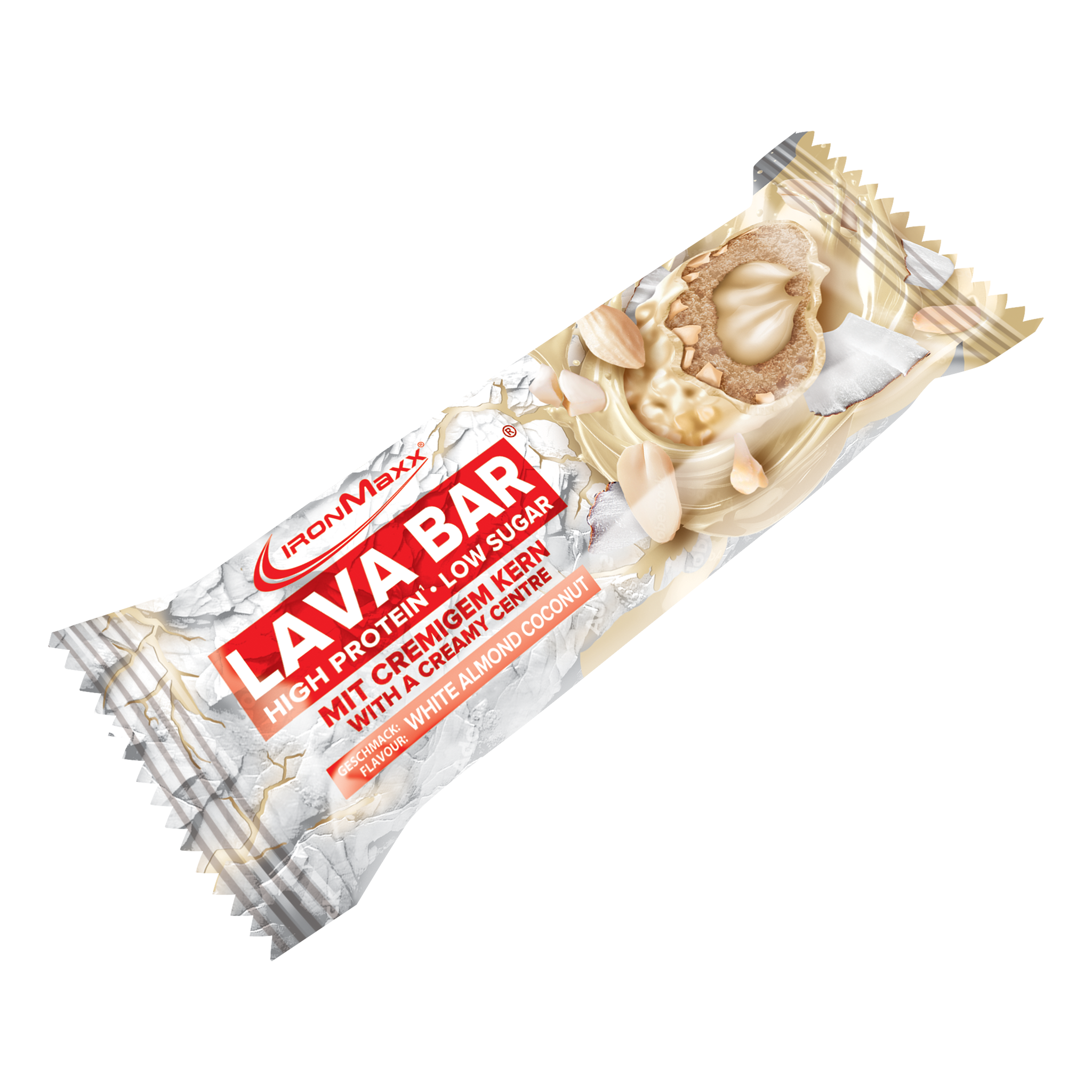 <tc>Lava Bar</tc> <tc>Protein</tc> Barritas (18x40g) - <tc>White Almond Coconut</tc>