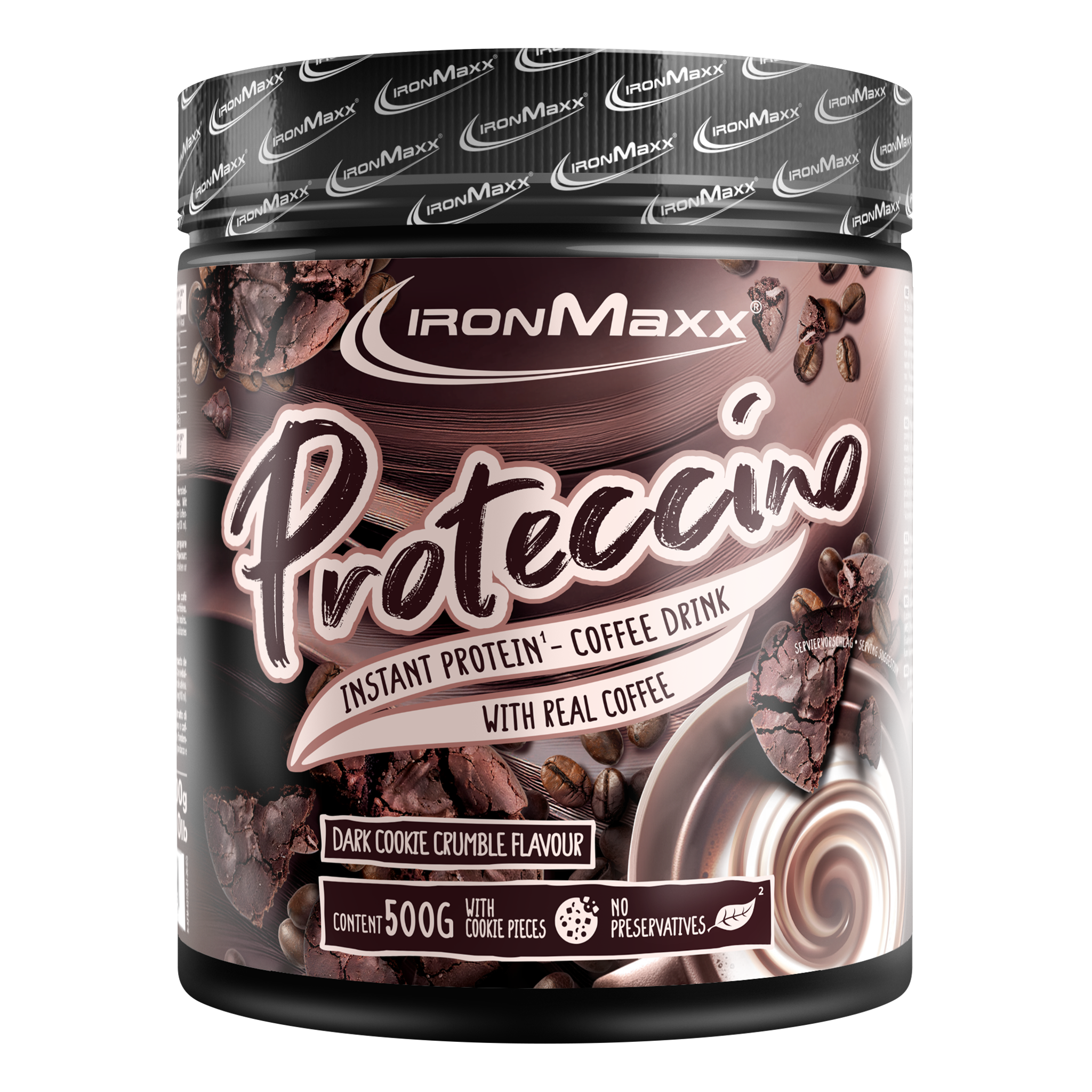 <tc>Proteccino (500g) - Dark Cookie Crumble</tc>