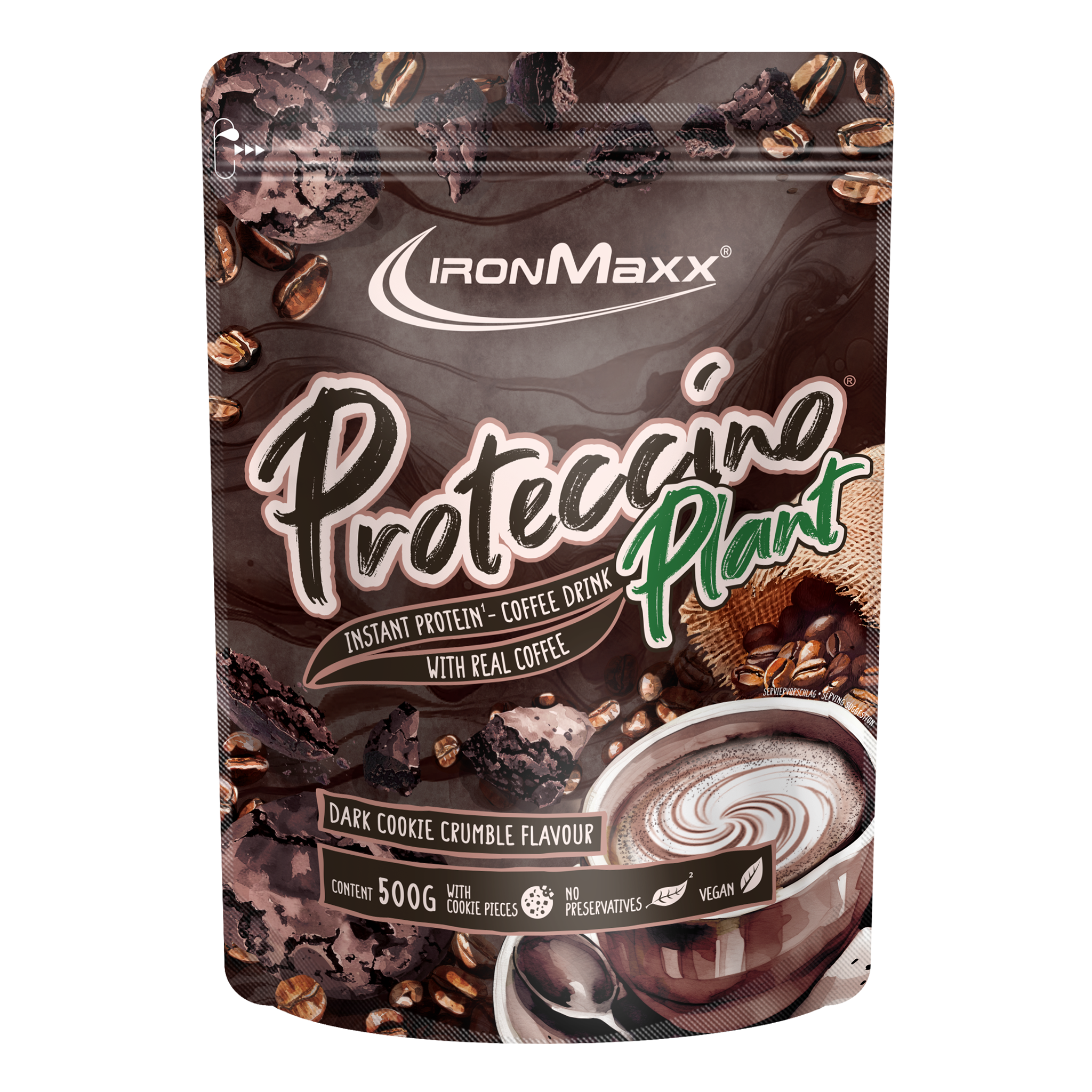 Proteccino Plant (500 g) - Donkere koekjeskruimels