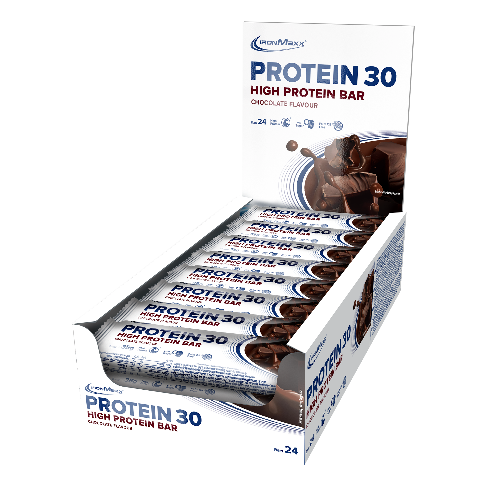 <tc>Protein</tc> 30 <tc>Protein</tc> Repen (24x35g) - Chocolade