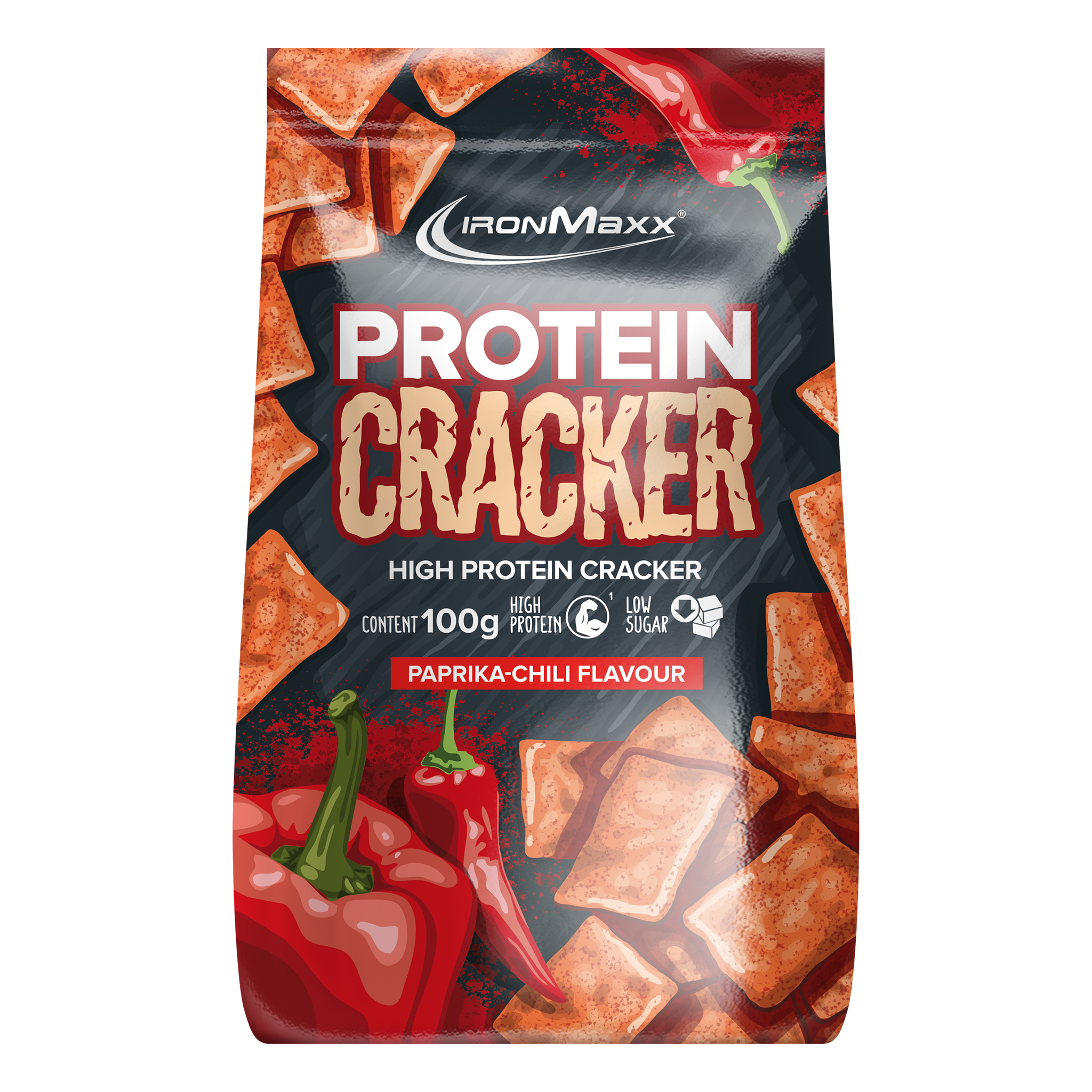 Protein Cracker (100g) - Paprika Chili