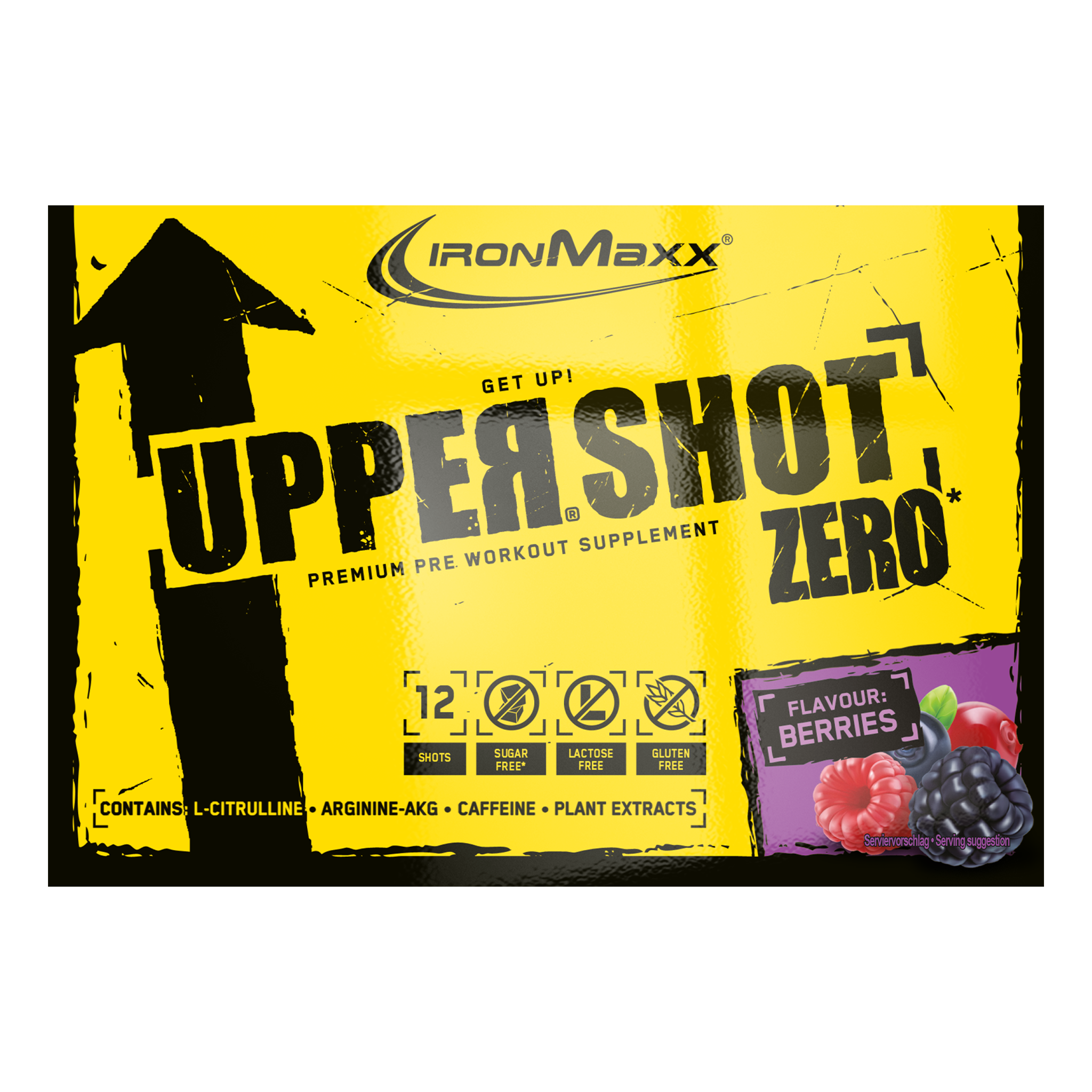 Upper Shot ZERO (12x60ml) - Berries
