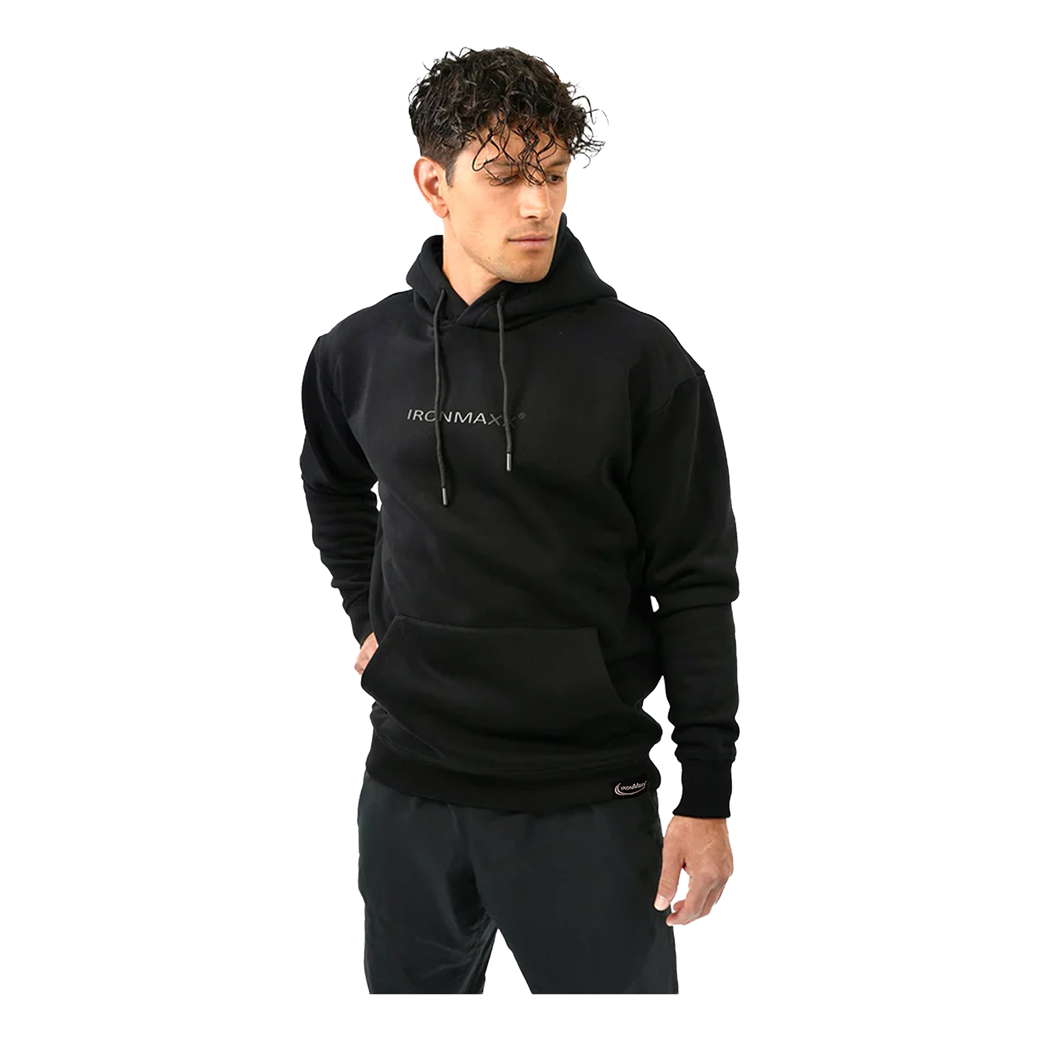 Hoodie Schwarz Unisex - L