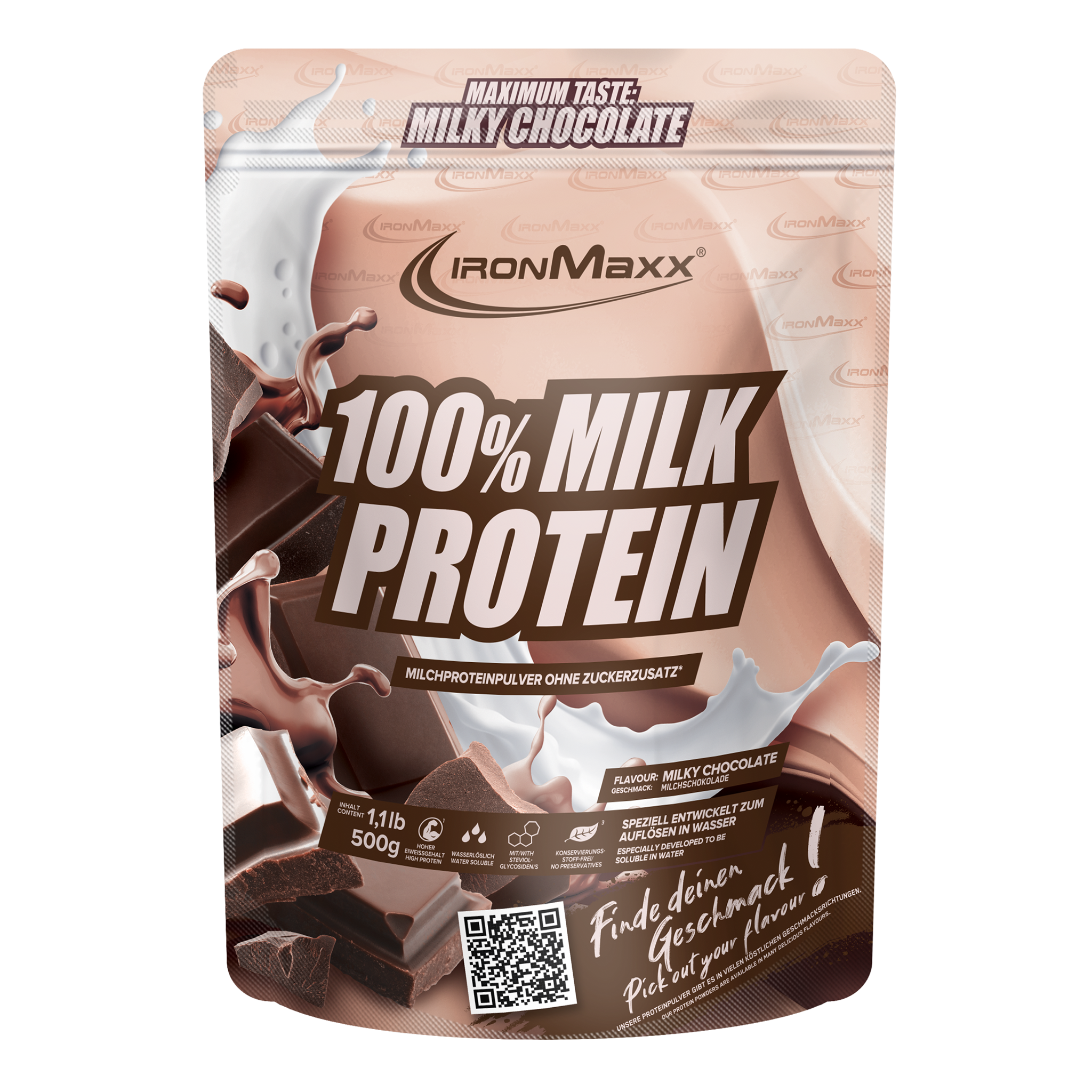 100% melkeiwit (500g) - Melkchocolade