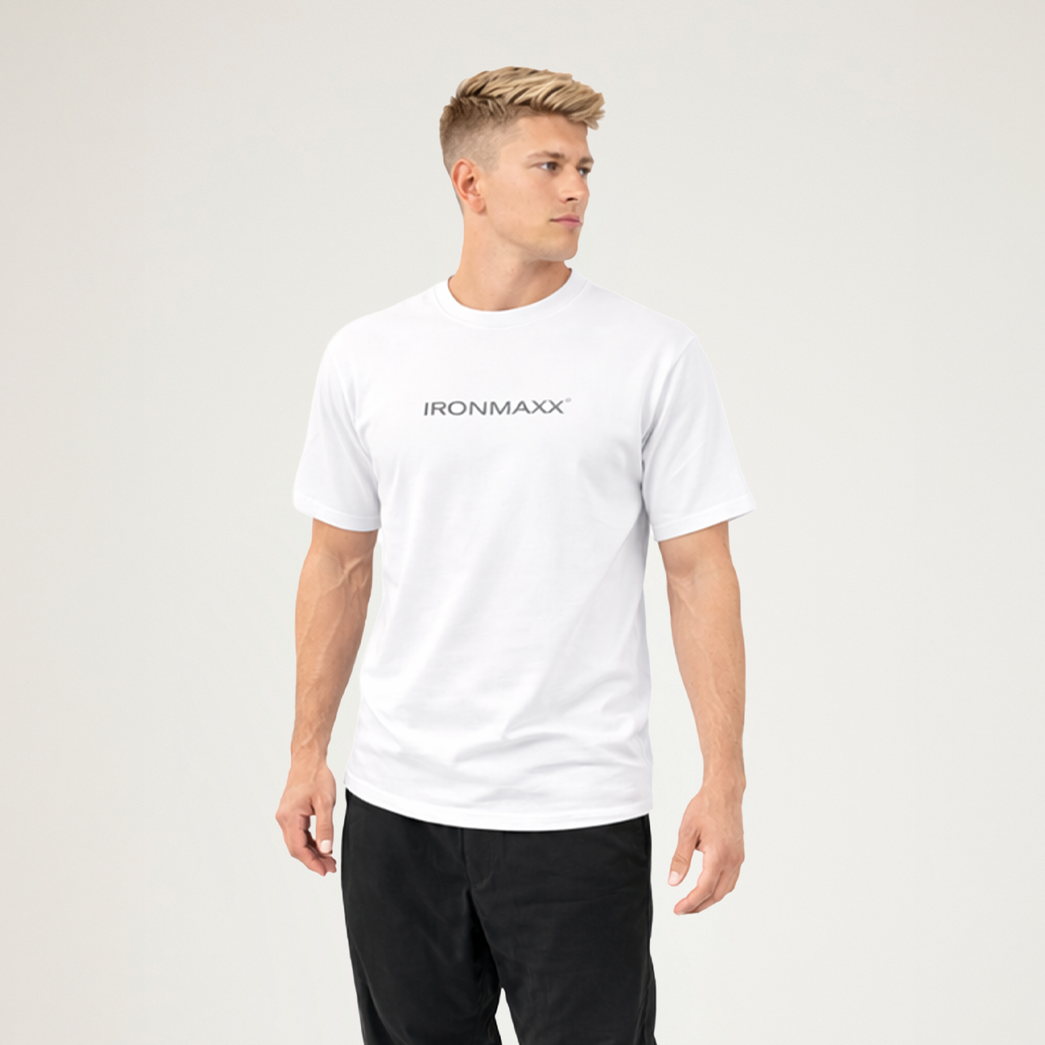 T-Shirt Men White - Men M