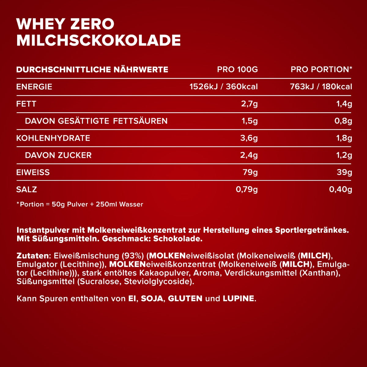 <tc>Whey</tc> ZERO (2270g) - <tc>Milk Chocolate</tc>