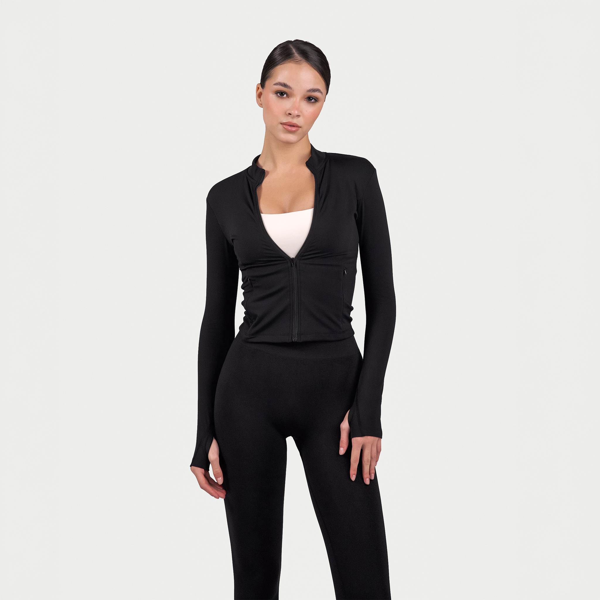 <tc>MRIIÀ Soft Active Zip Up Jacket</tc>