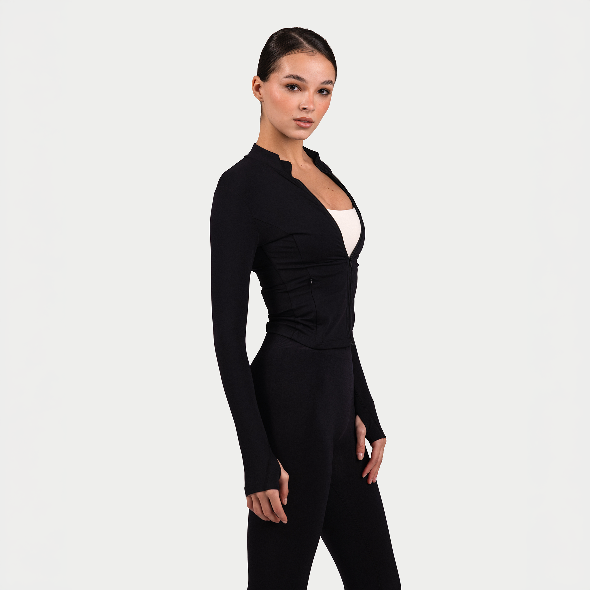<tc>MRIIÀ Soft Active Zip Up Jacket</tc>