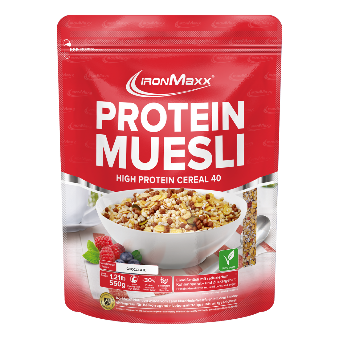 Protein Müsli (550g) - Schokolade