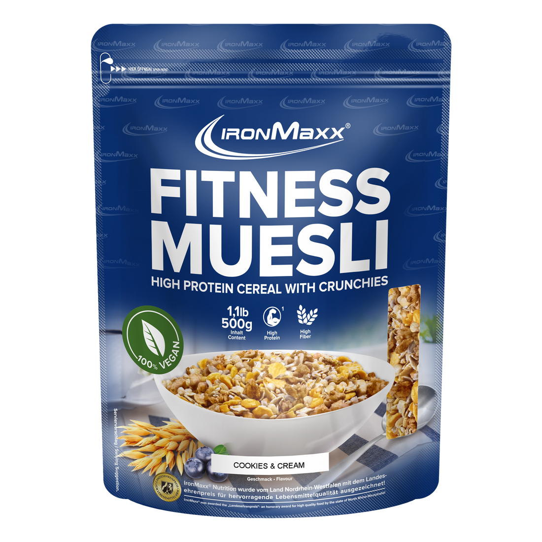 Fitness Müsli (500g) - Cookies &amp; Cream