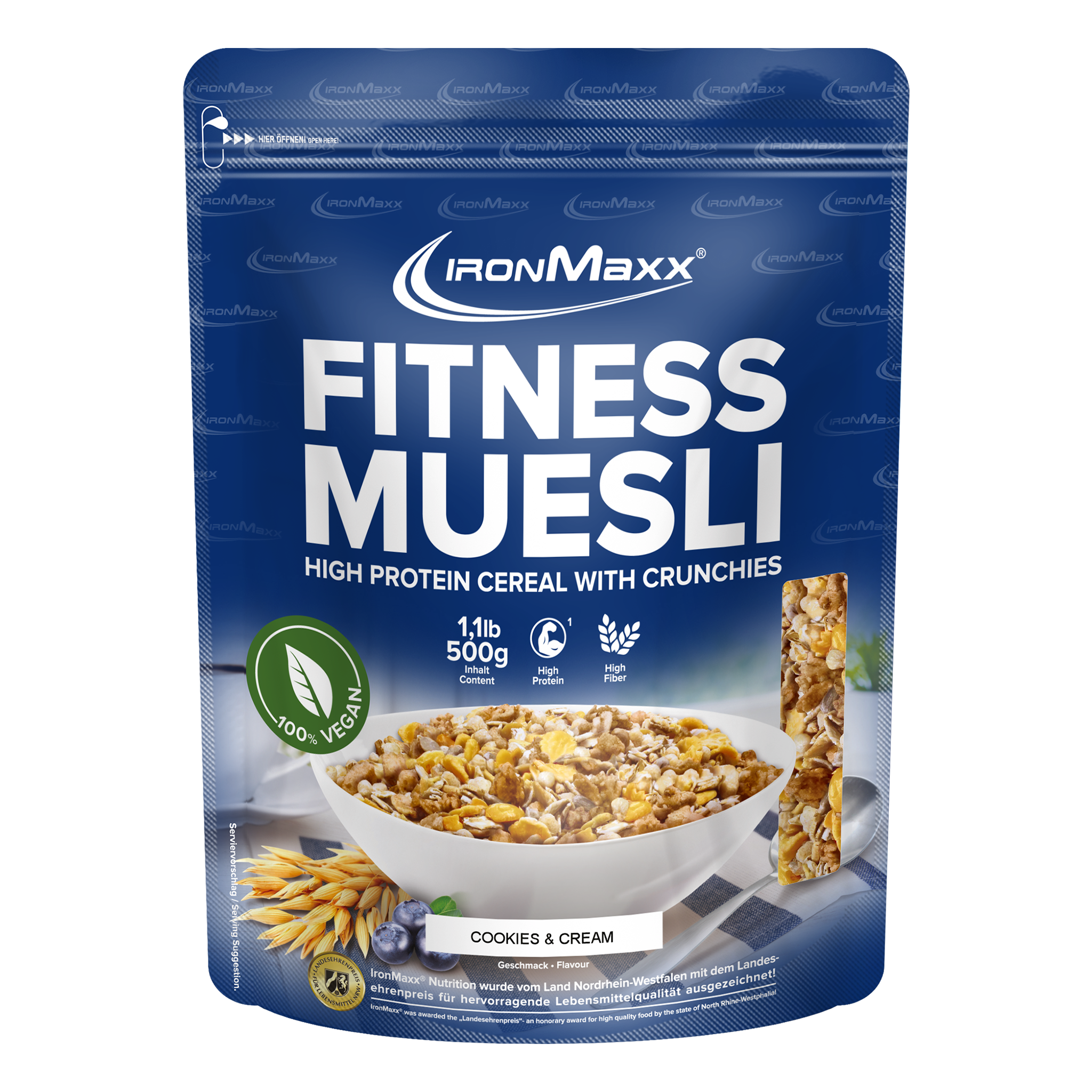 Fitness Müsli (500g) - Cookies &amp; Cream