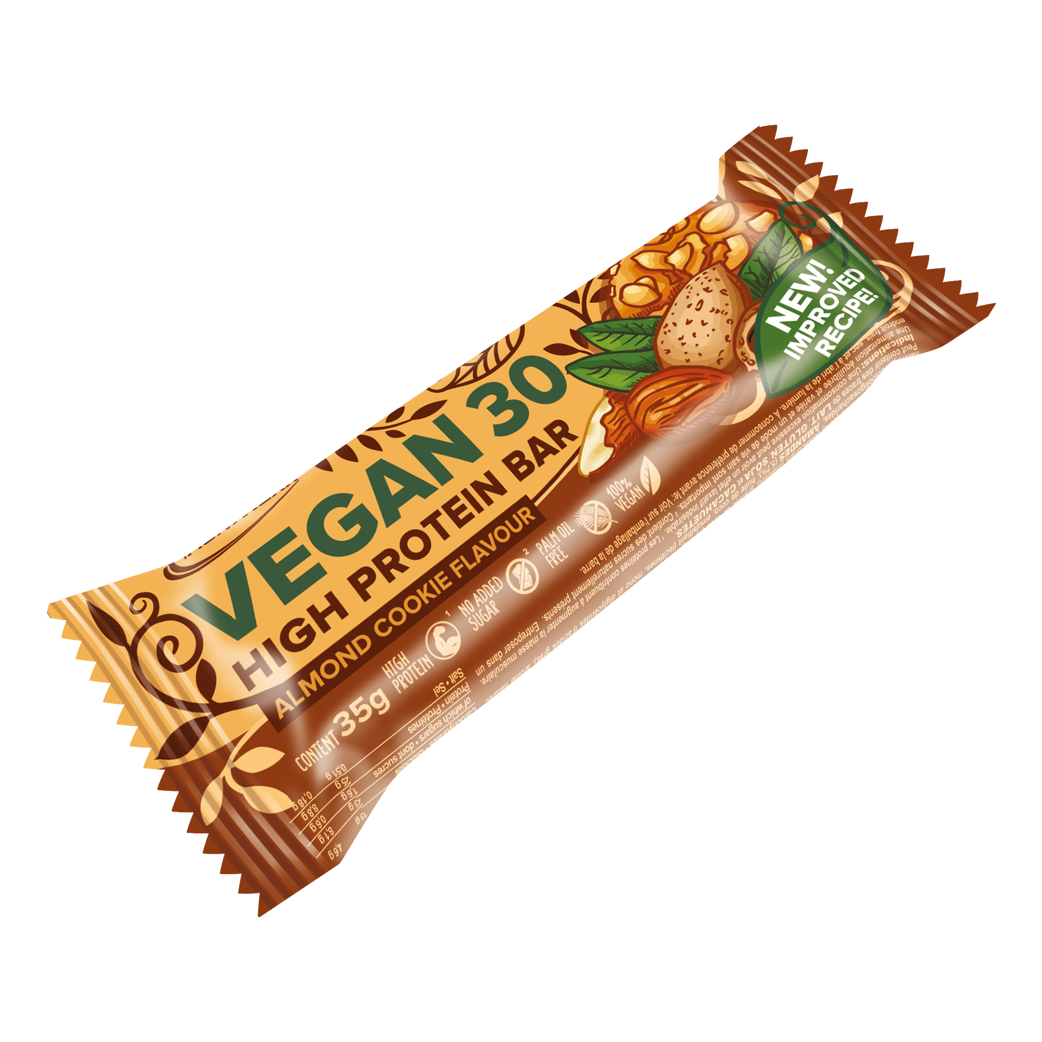 Vegan 30 Protein Riegel (35g) - Almond Cookie