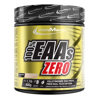 100% EAAs Zero (500g) - Agrumi e Zenzero