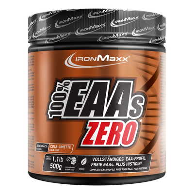 100% EAAs Zero (500g) - Cola Lime