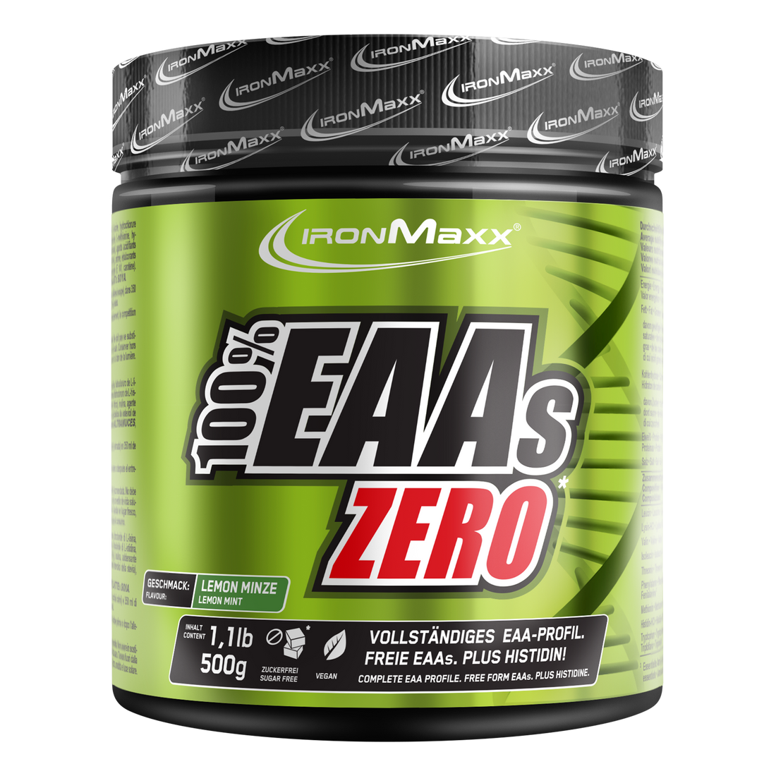 100% EAAs Zero (500g) - Lemon Minze