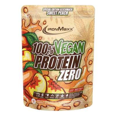 100% Vegan Protein Zero (500g) - Sweet Peach