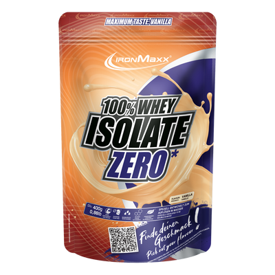 100% Whey Isolate ZERO (400g) - Vanille