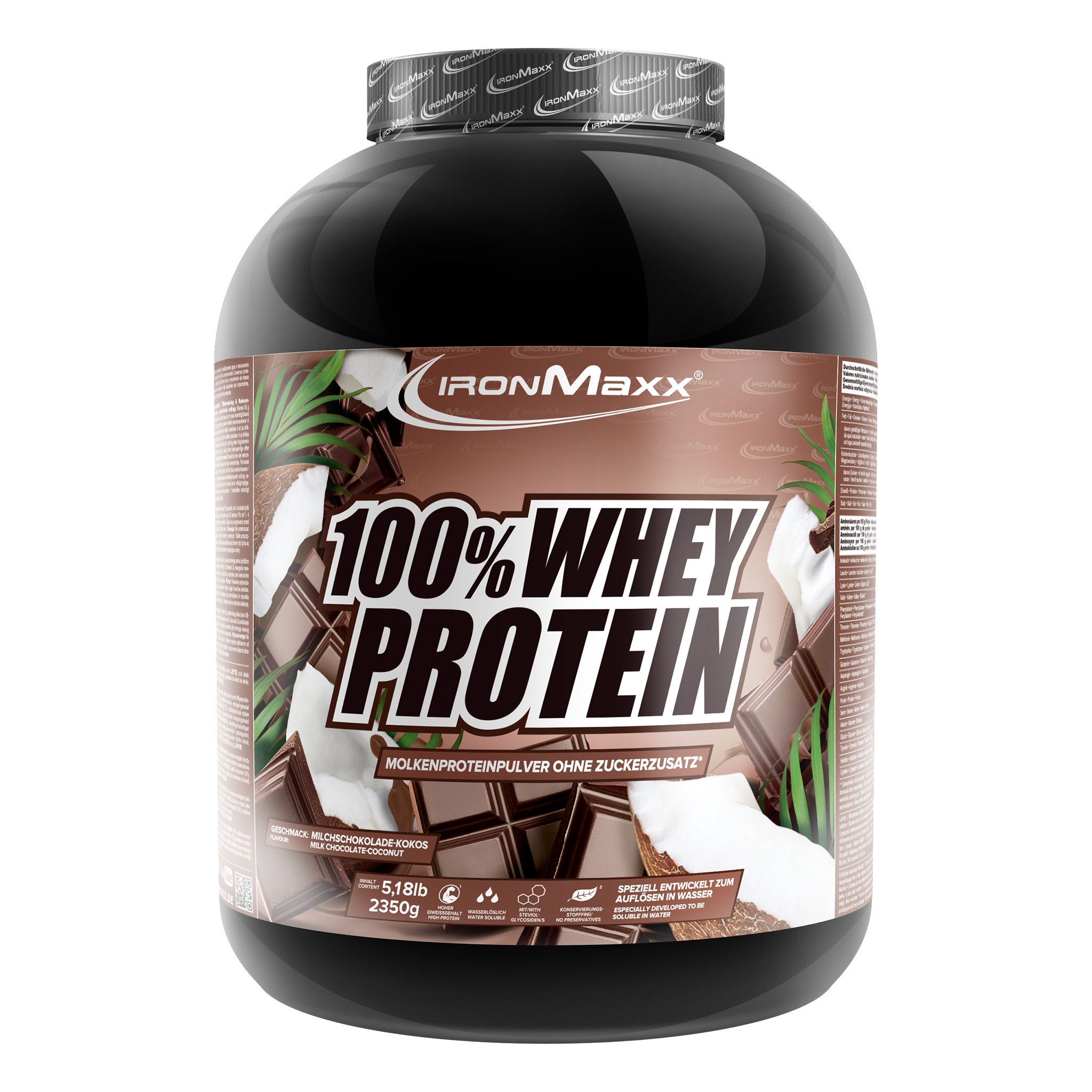 100% Whey Protein (2350g) - Schokolade Kokos