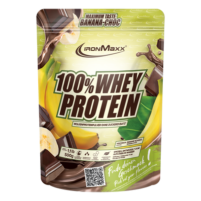 100% Whey Protein (500g) - Banana Choc