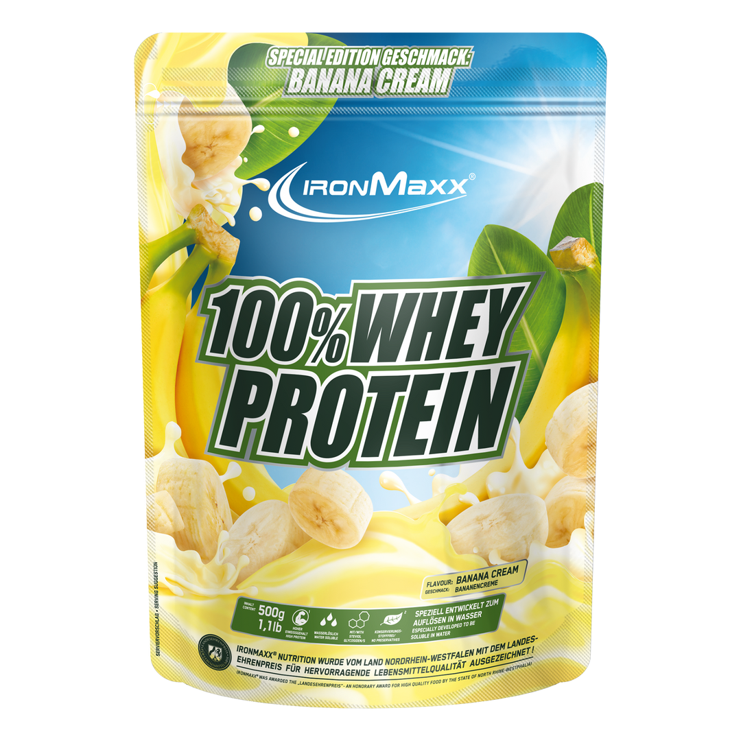 100% <tc>Whey Protein</tc> (500g) - <tc>Banana Cream</tc>