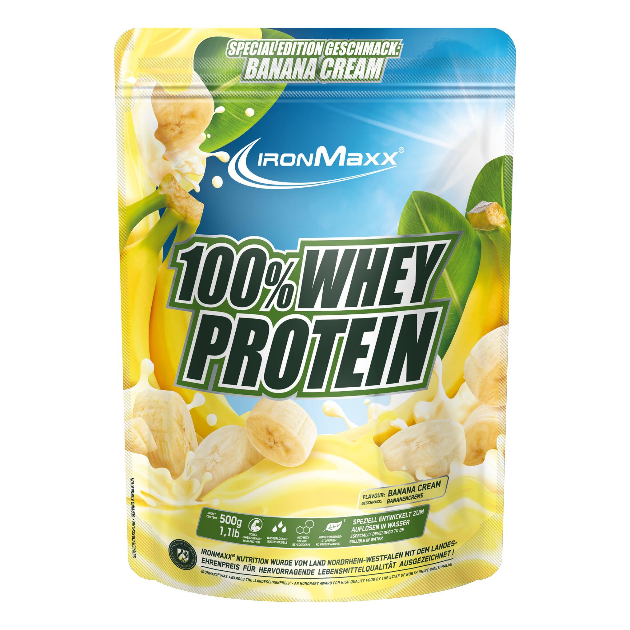 100% <tc>Whey Protein</tc> (500g) - <tc>Banana Cream</tc>