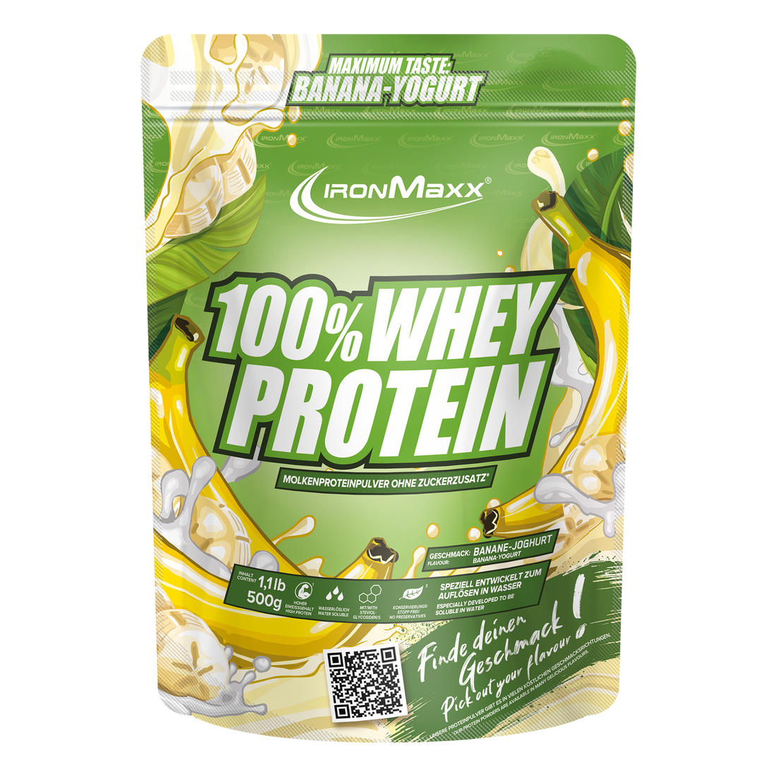 100% Whey Protein (500g) - Banane Yoghurt