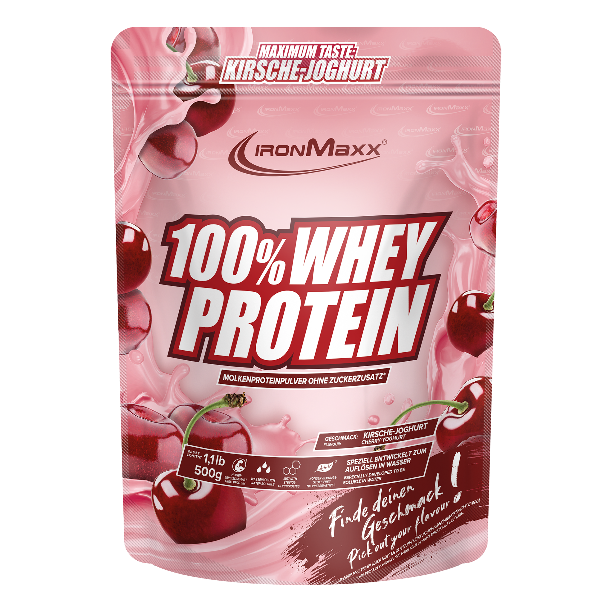 100% <tc>Whey Protein</tc> (500g) - <tc>Cherry</tc> Yogurt