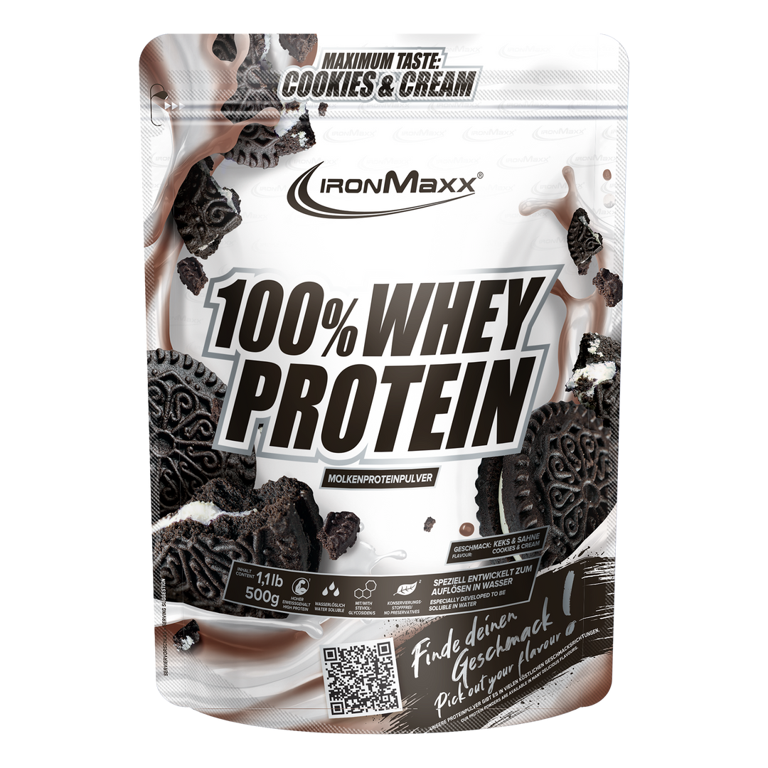 100% <tc>Whey Protein</tc> (500g) - <tc>Cookies & Cream</tc>