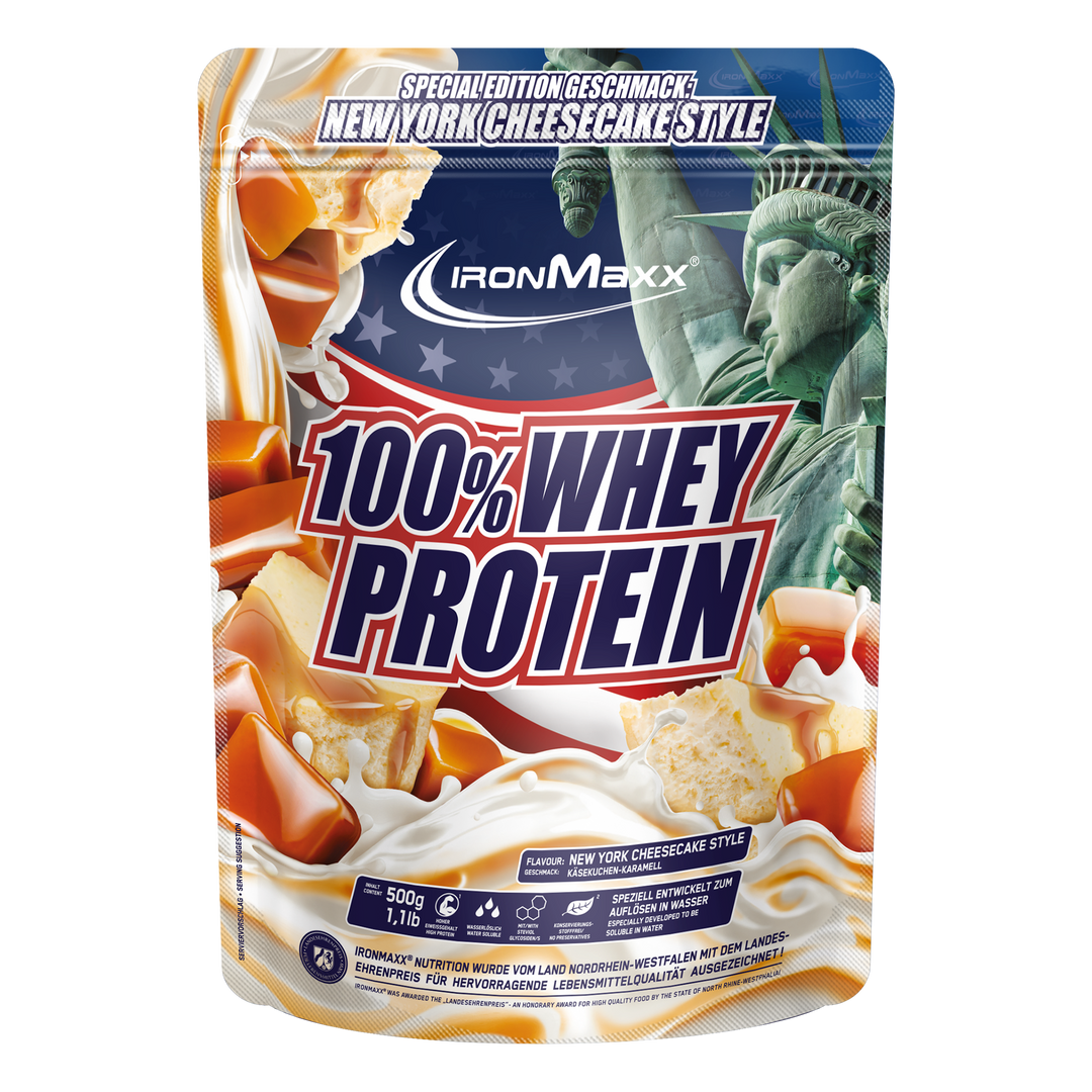 100% <tc>Whey Protein</tc> (500g) - <tc>New York Cheesecake</tc> Styl (Edycja Specjalna)