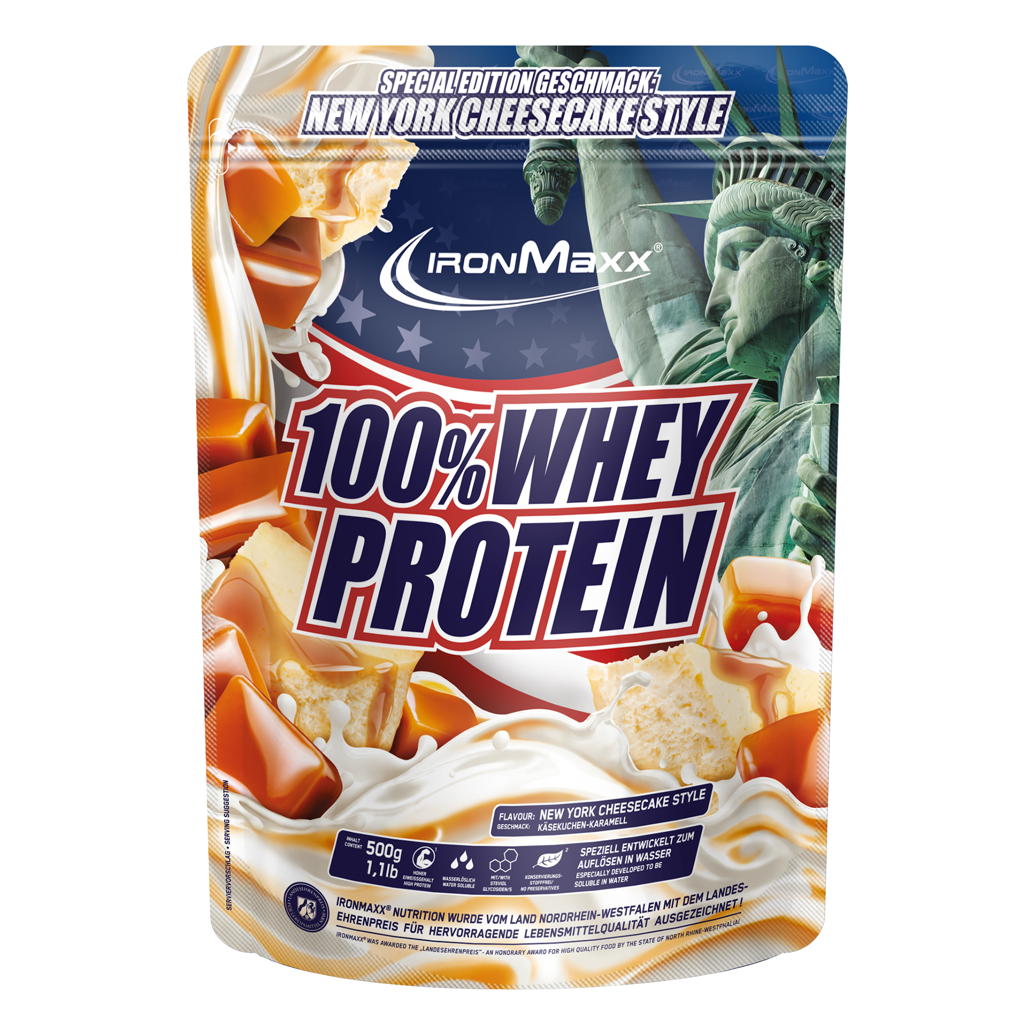 100% <tc>Whey Protein</tc> (500g) - <tc>New York Cheesecake</tc> Styl (Edycja Specjalna)