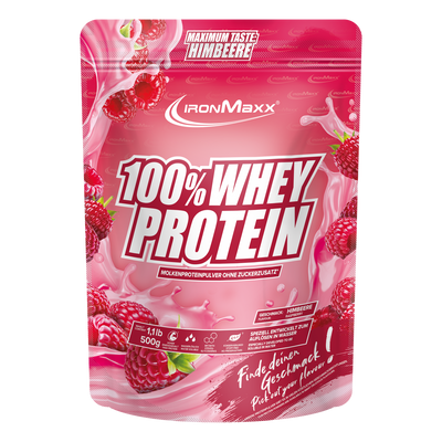 100% Whey Protein (500g) - Himbeere