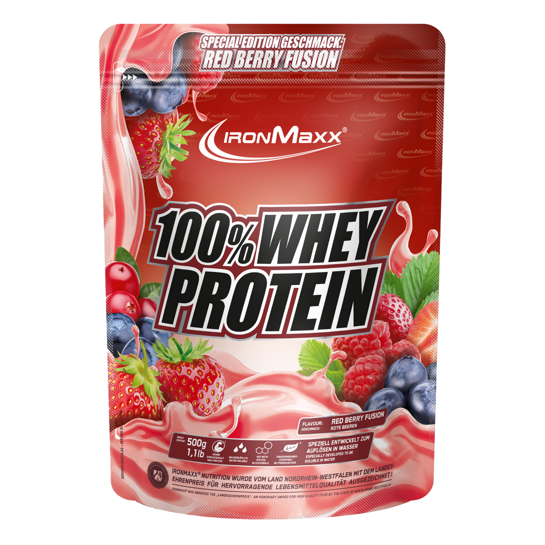 100% <tc>Whey Protein</tc> (500g) - <tc>Red Berry Fusion</tc> (Édition Spéciale)