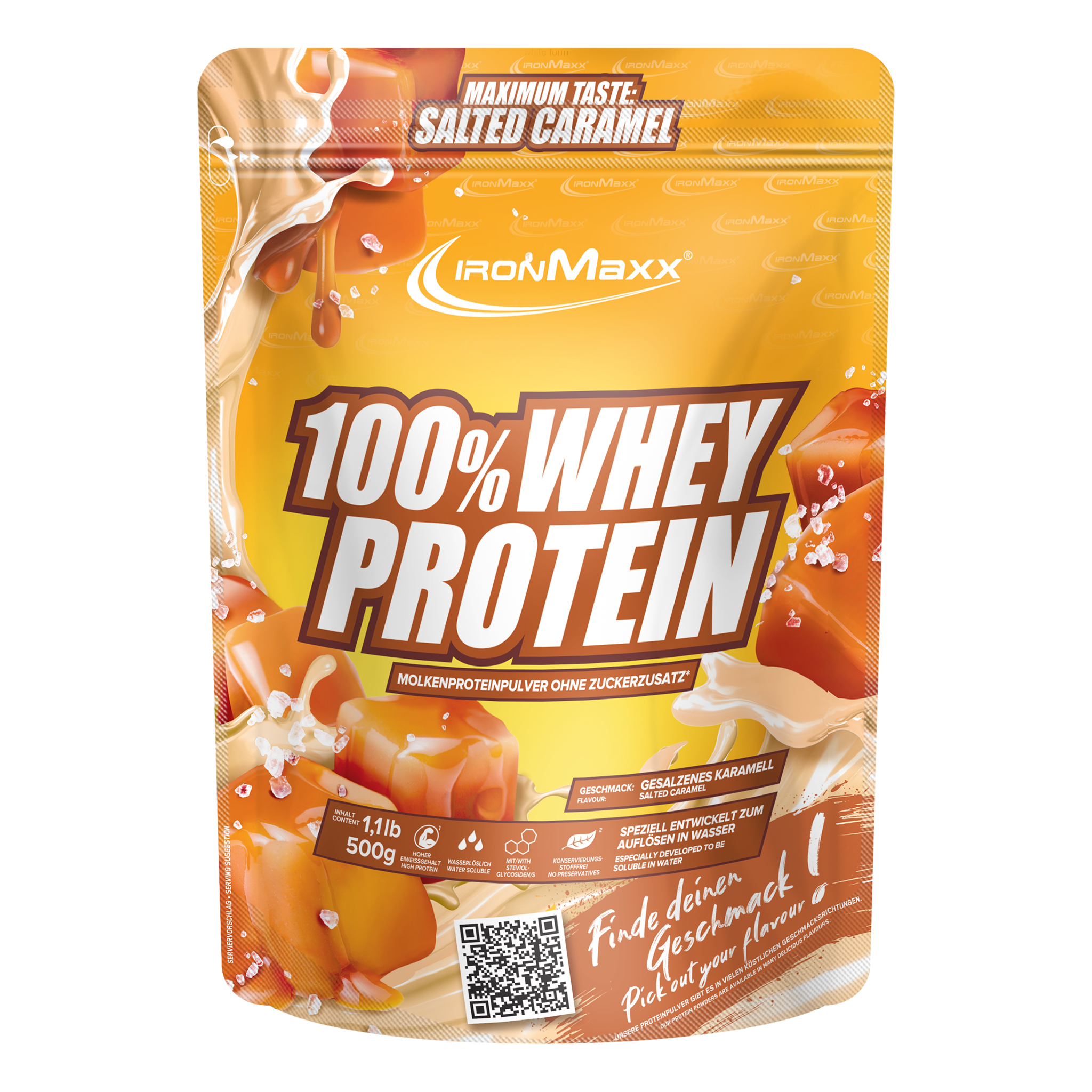 100% <tc>Whey Protein</tc> (500g) - <tc>Salted Caramel</tc>