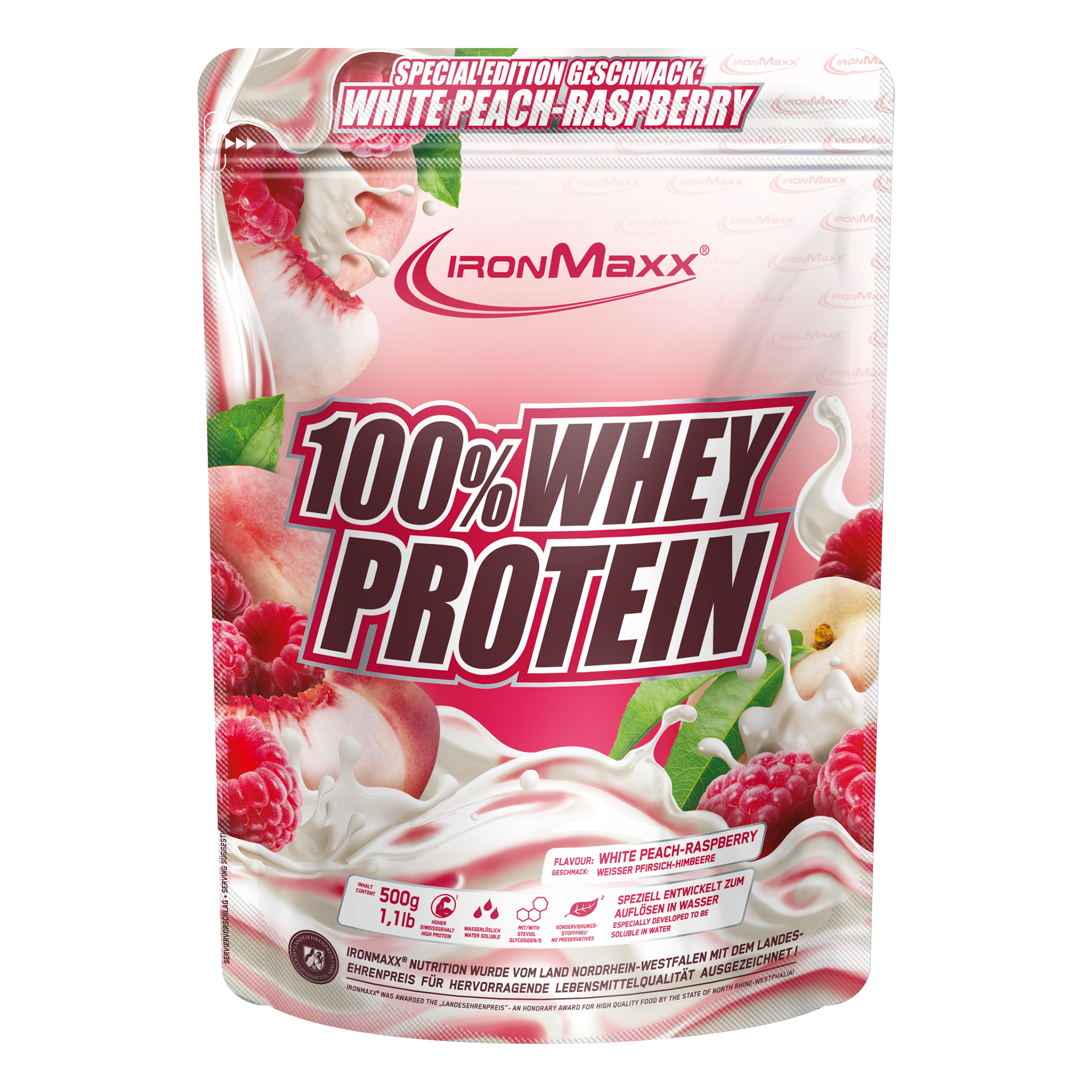 100% <tc>Whey Protein</tc> (500g) - <tc>White Peach Raspberry</tc> (Edycja Specjalna)