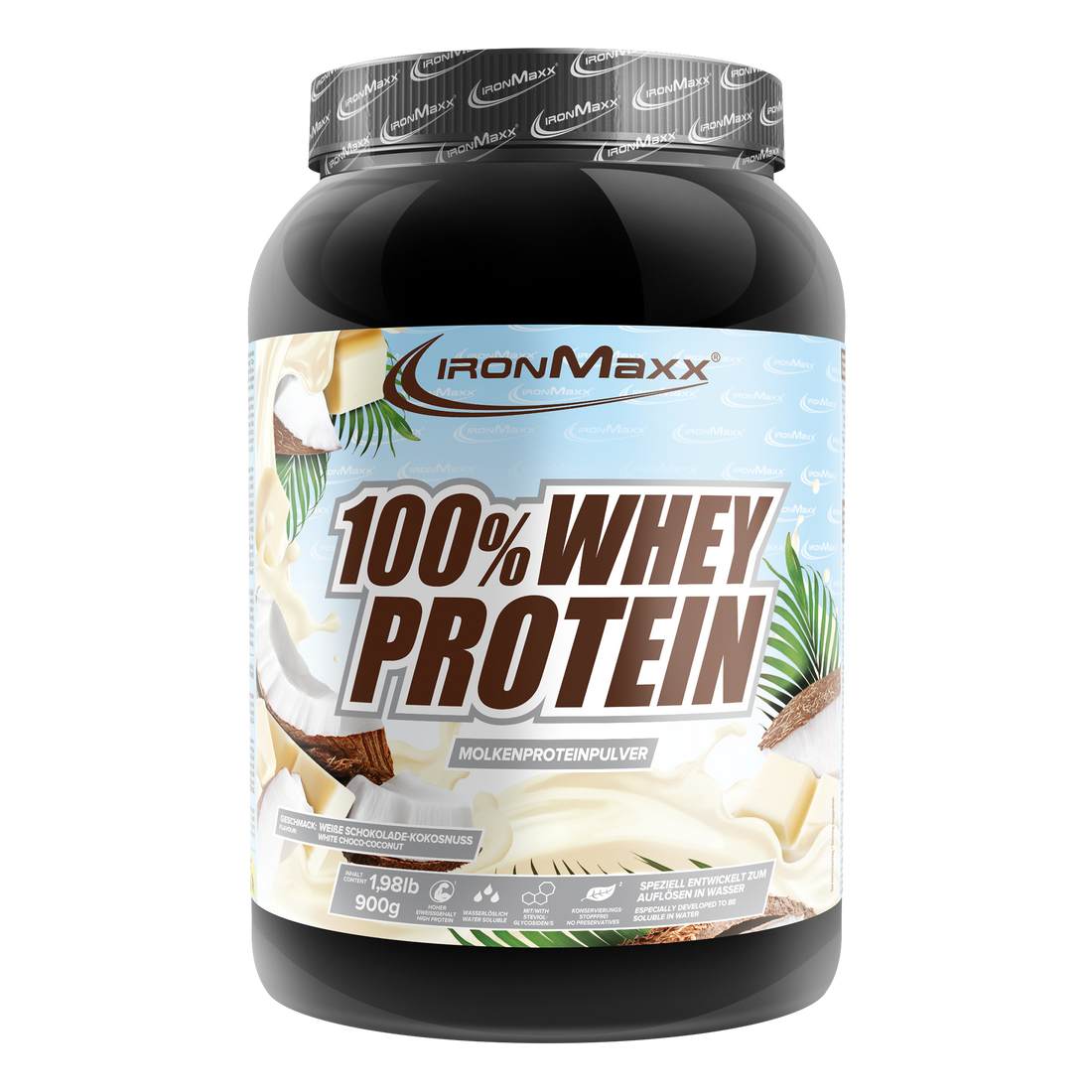 100% <tc>Whey Protein</tc> (900g) - White Choc Coconut