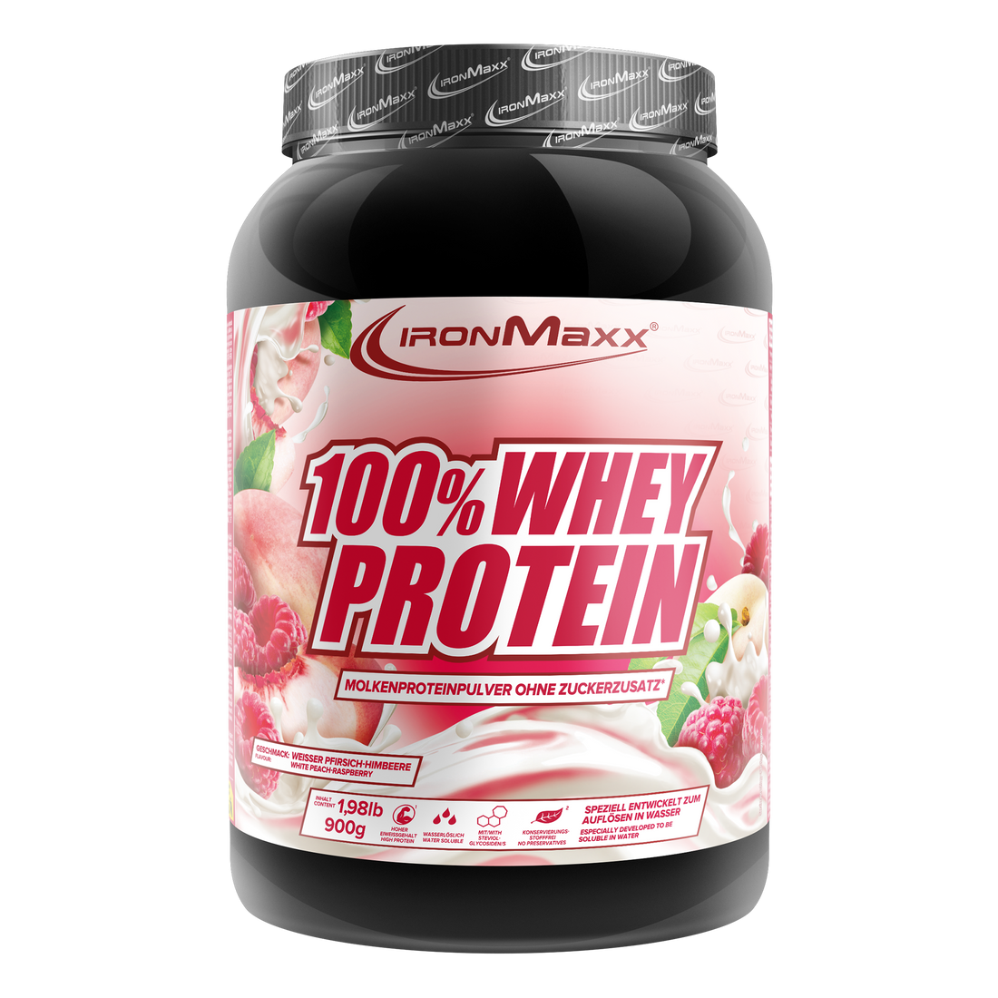 100% <tc>Whey Protein</tc> (900g) - <tc>White Peach Raspberry</tc>