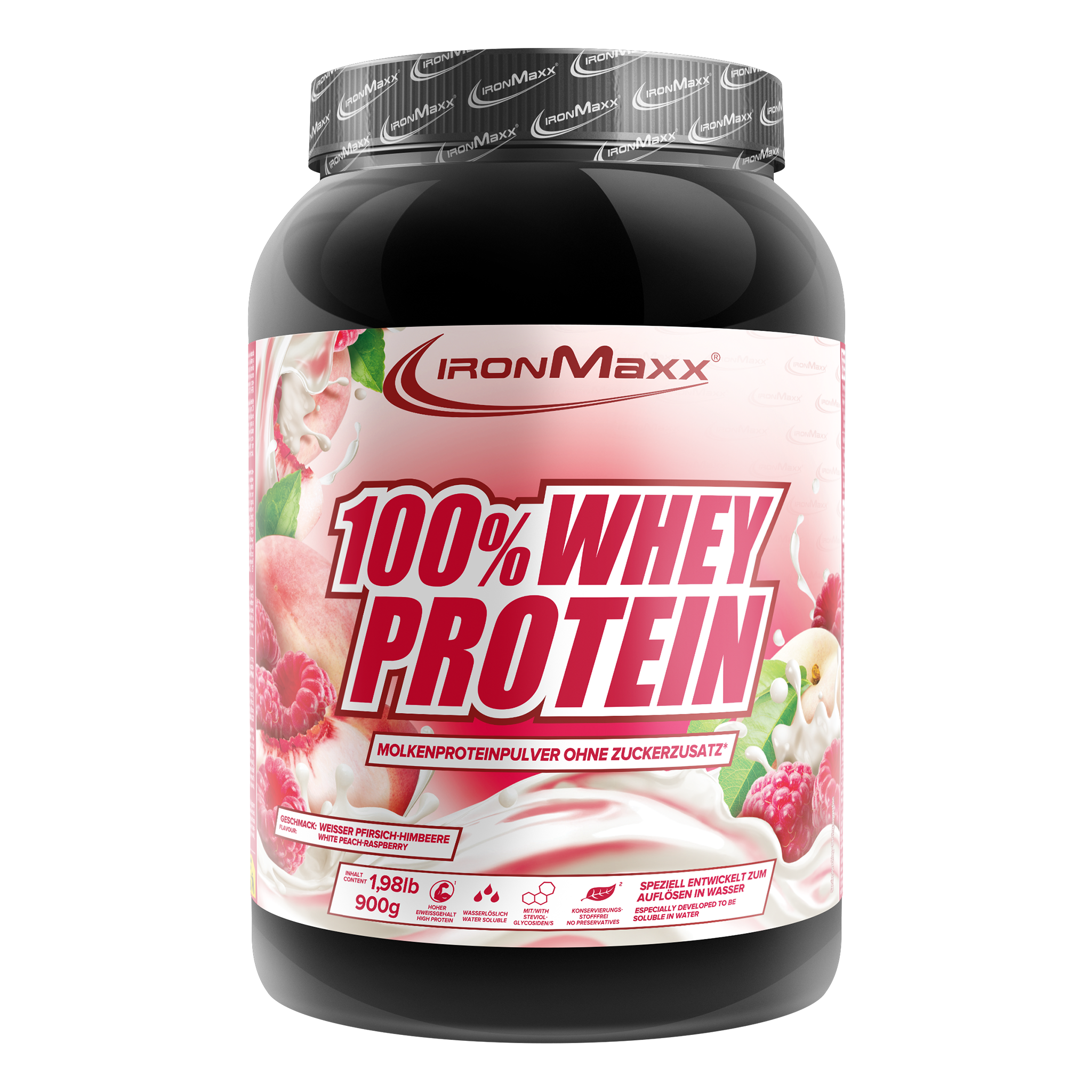 100% <tc>Whey Protein</tc> (900g) - <tc>White Peach Raspberry</tc>