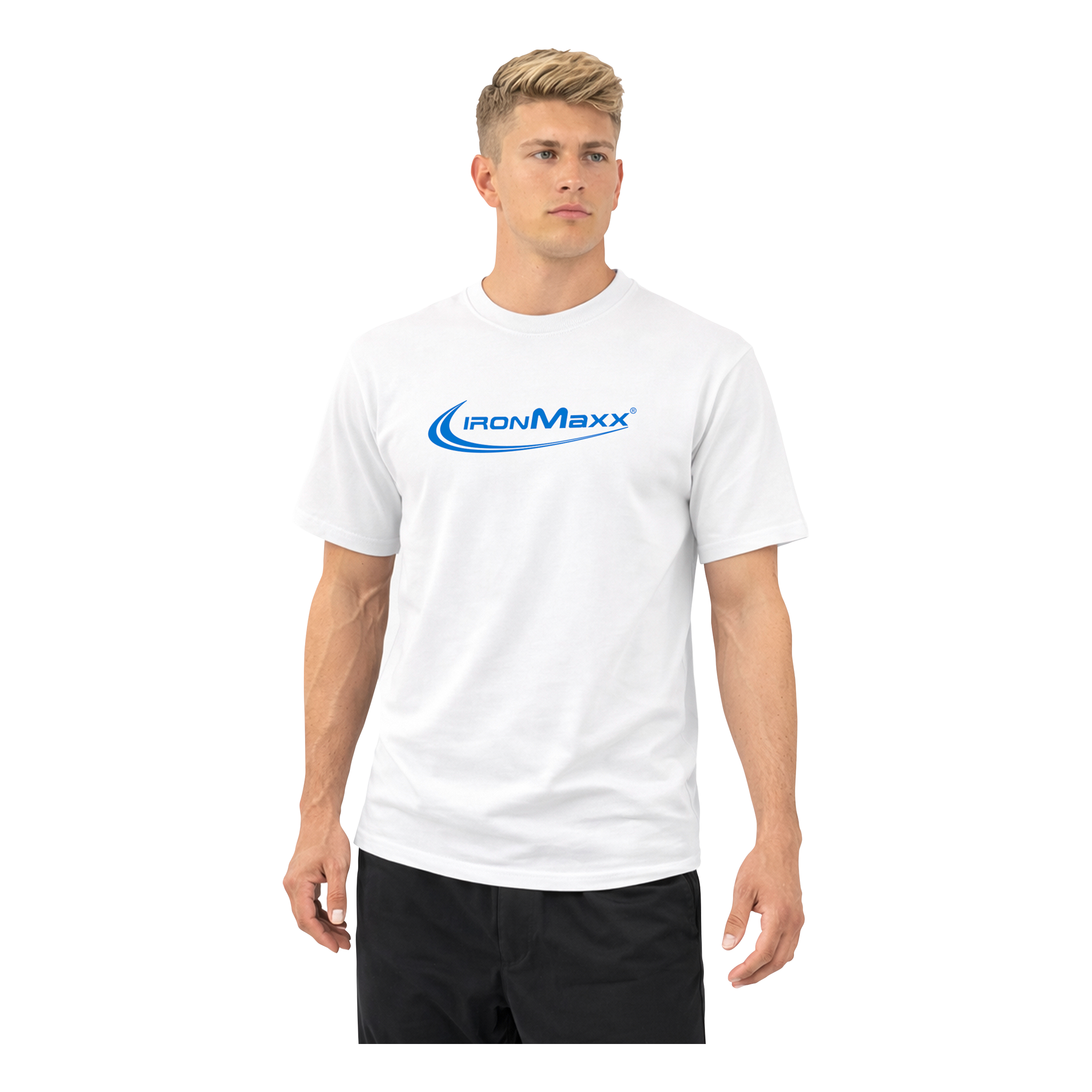 Active Sports T-shirt Blanc - Homme L