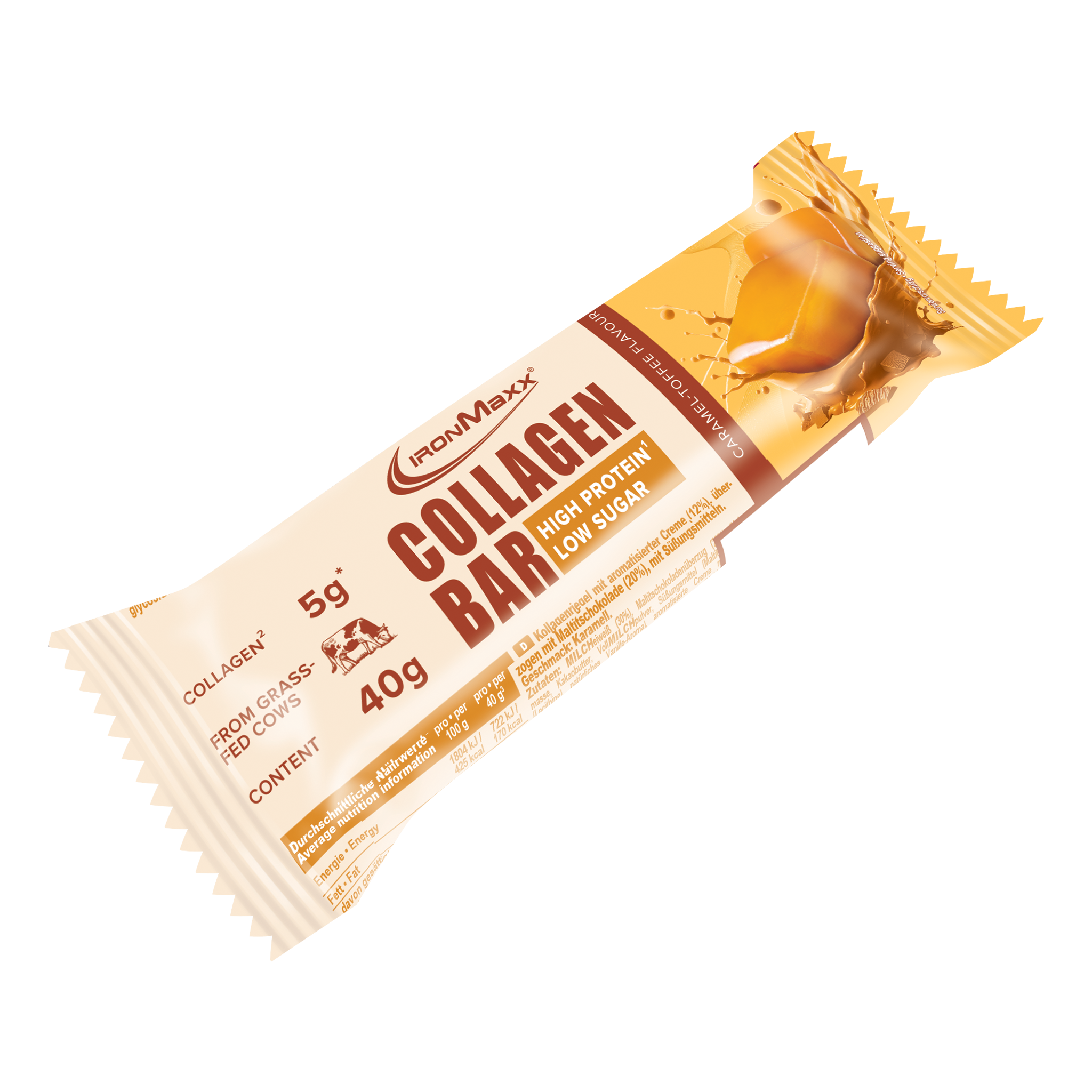 Barre de collagène (40 g) - Caramel