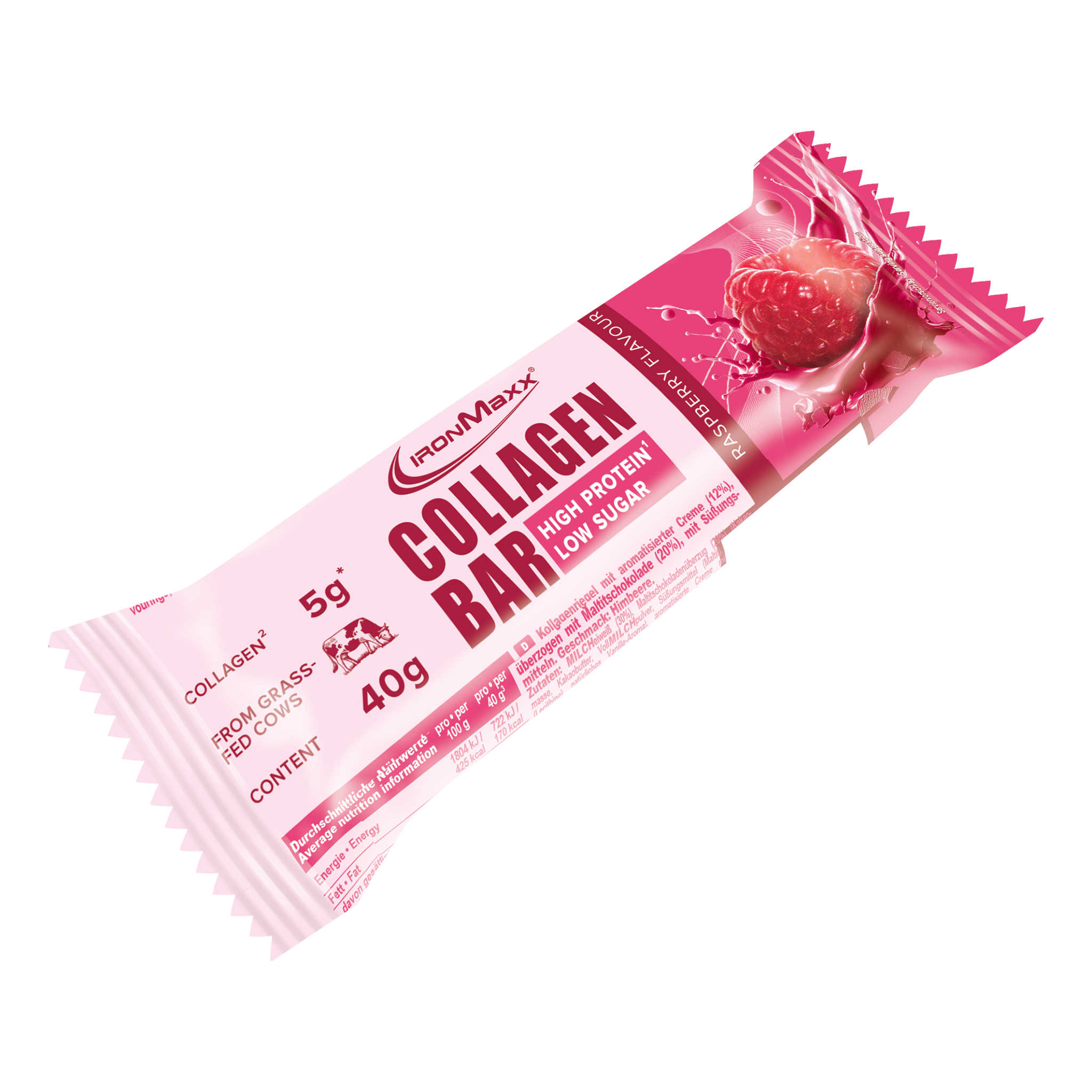 Collagen Bar (12x40g) - Raspberry