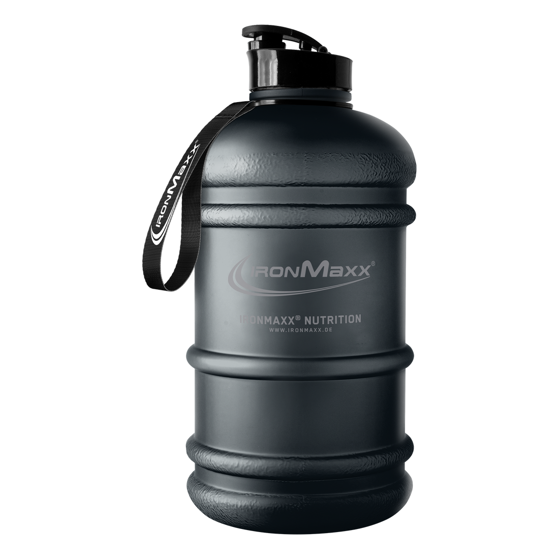 Water Gallon (2200ml) - Matt Solid Deep Black