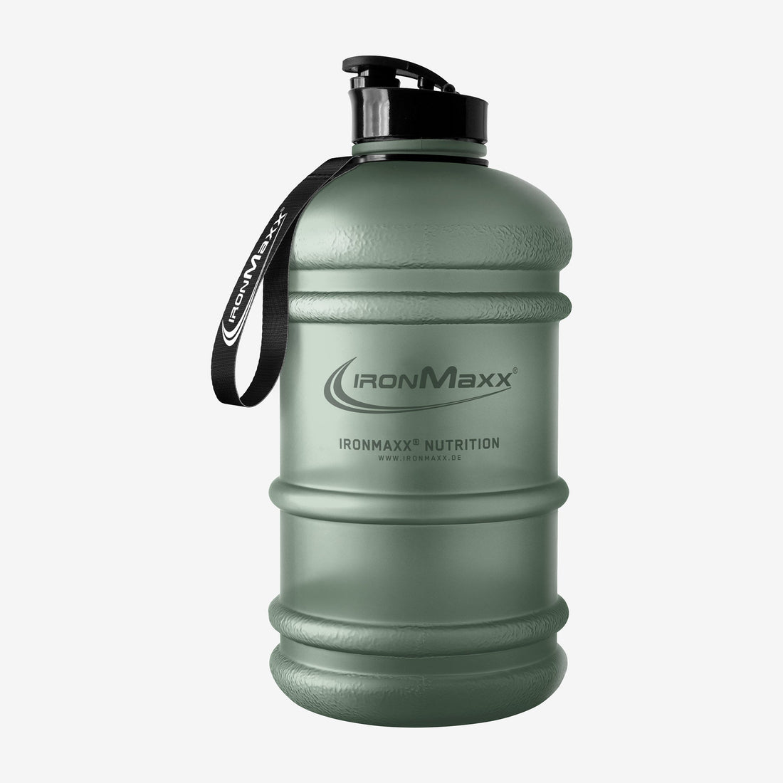 Water Gallon (2200ml) - Matt Transparent Frosted Mineral Green