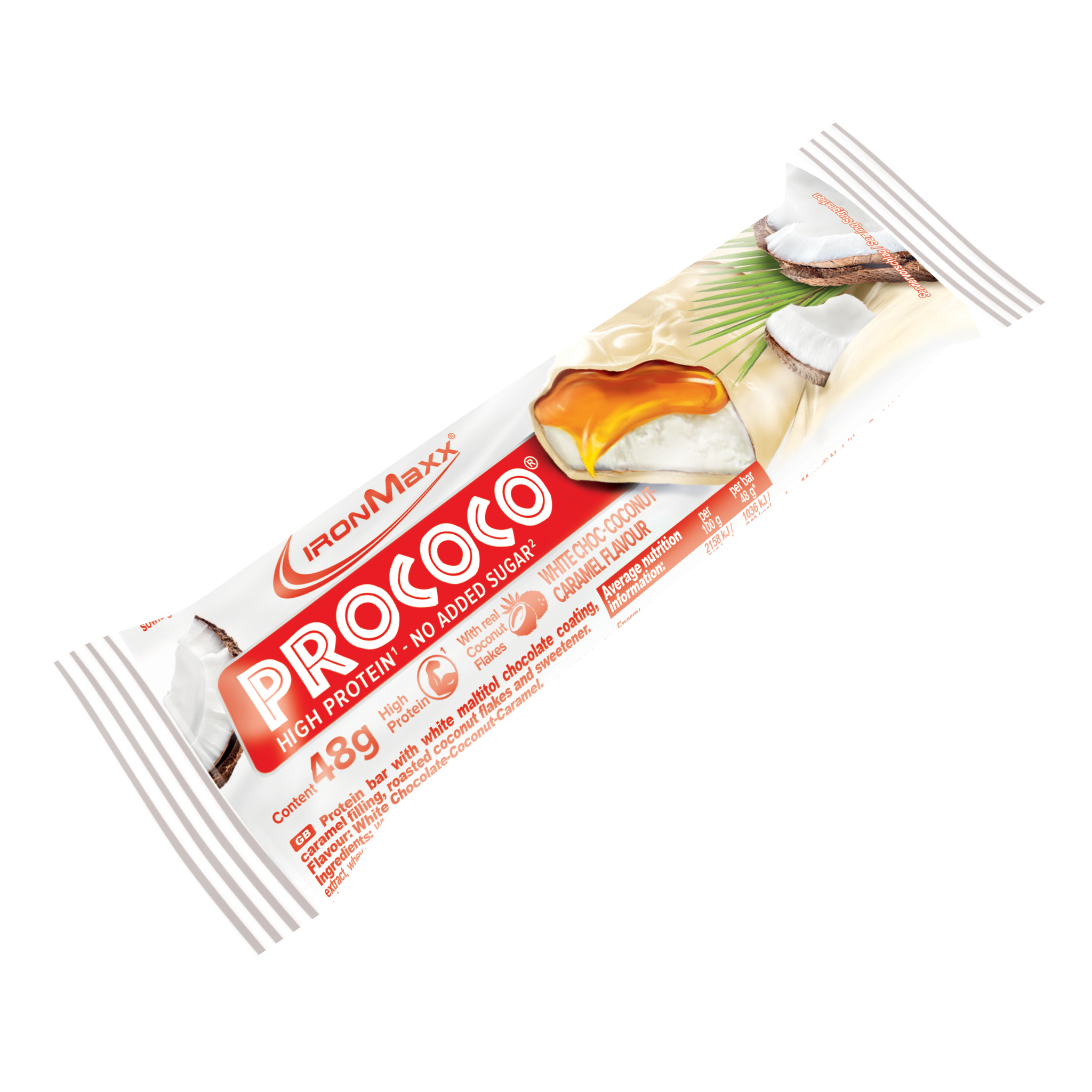 <tc>Prococo®</tc> (48g) - White Choc Coconut Caramel